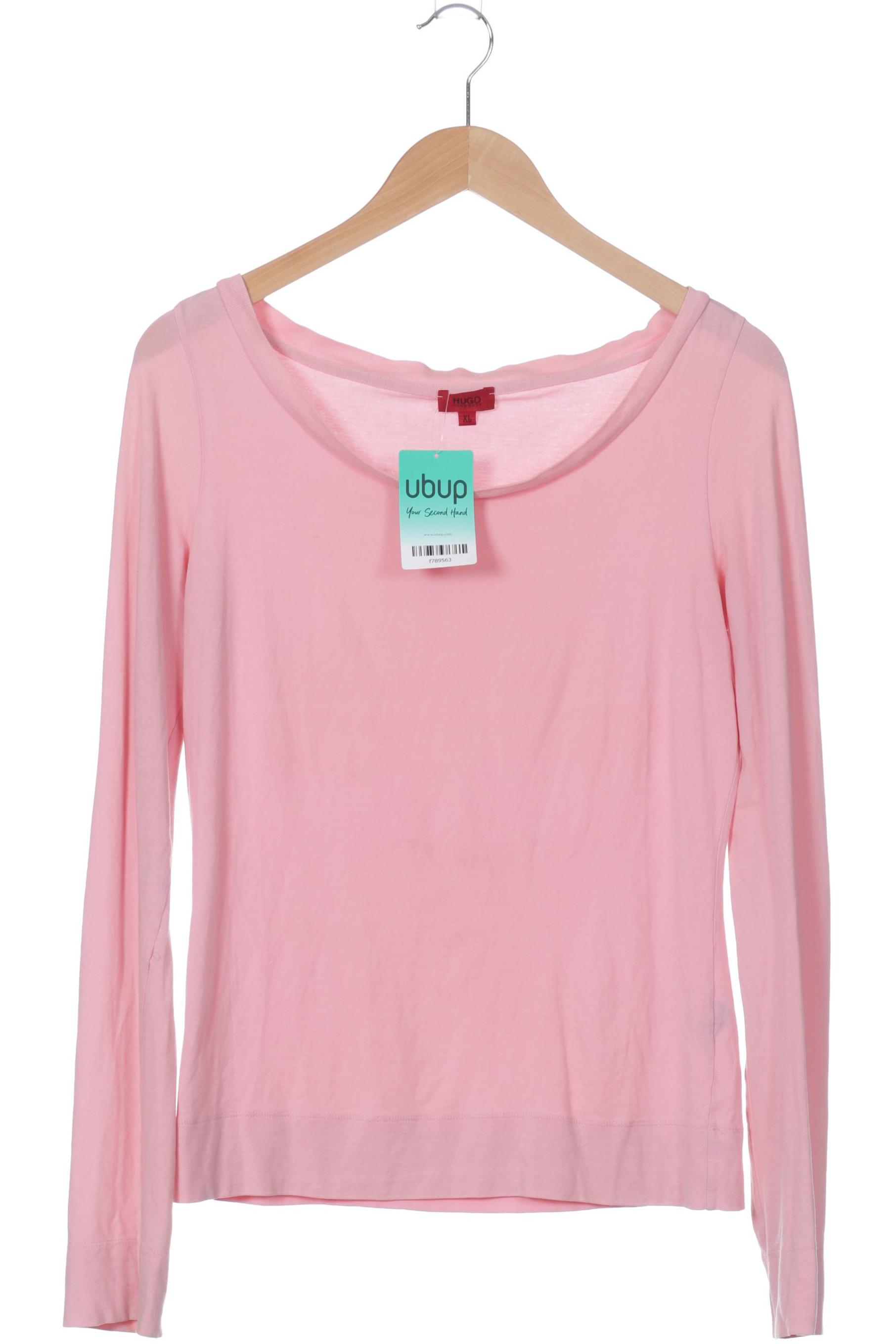 

Hugo by Hugo Boss Damen Langarmshirt, pink, Gr. 44