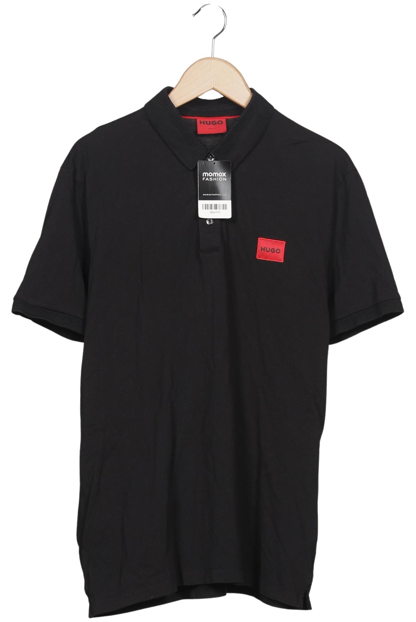 

Hugo by Hugo Boss Herren Poloshirt, schwarz, Gr. 54