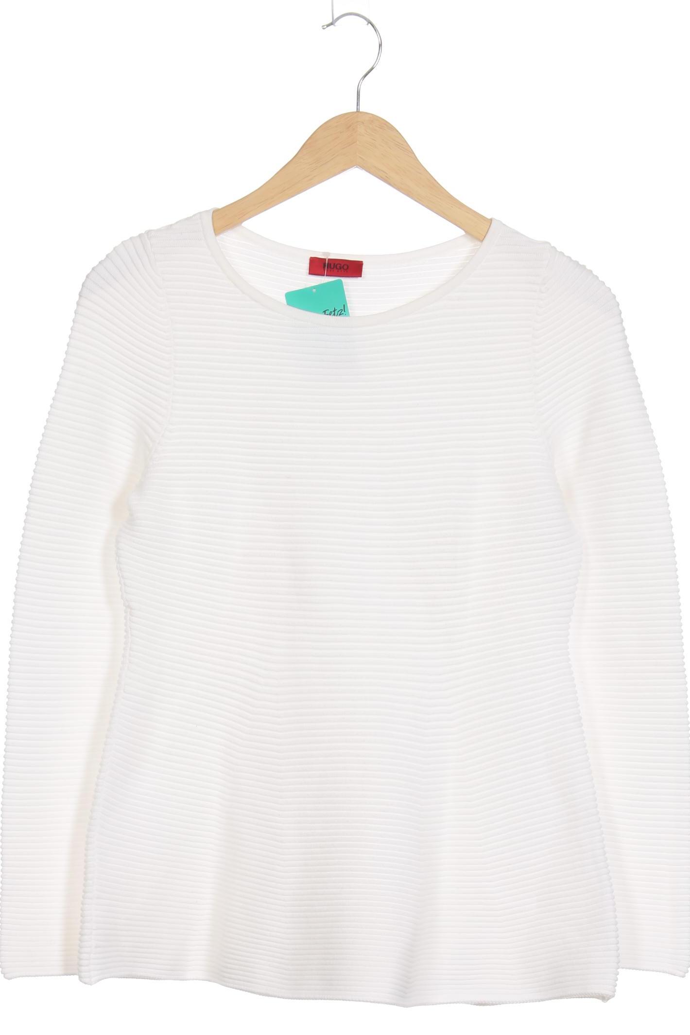 

Hugo by Hugo Boss Damen Pullover, weiß, Gr. 42