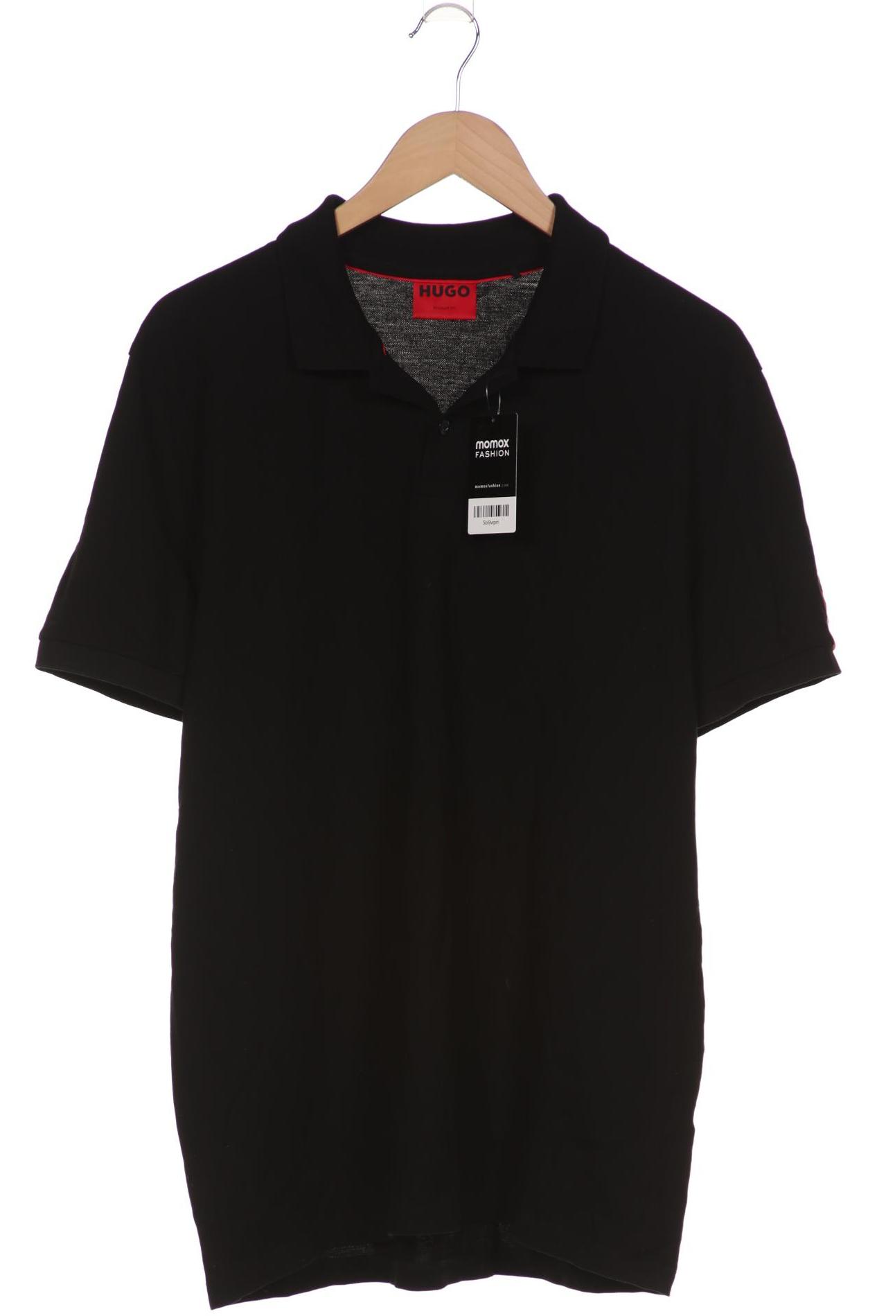 

Hugo by Hugo Boss Herren Poloshirt, schwarz, Gr. 52