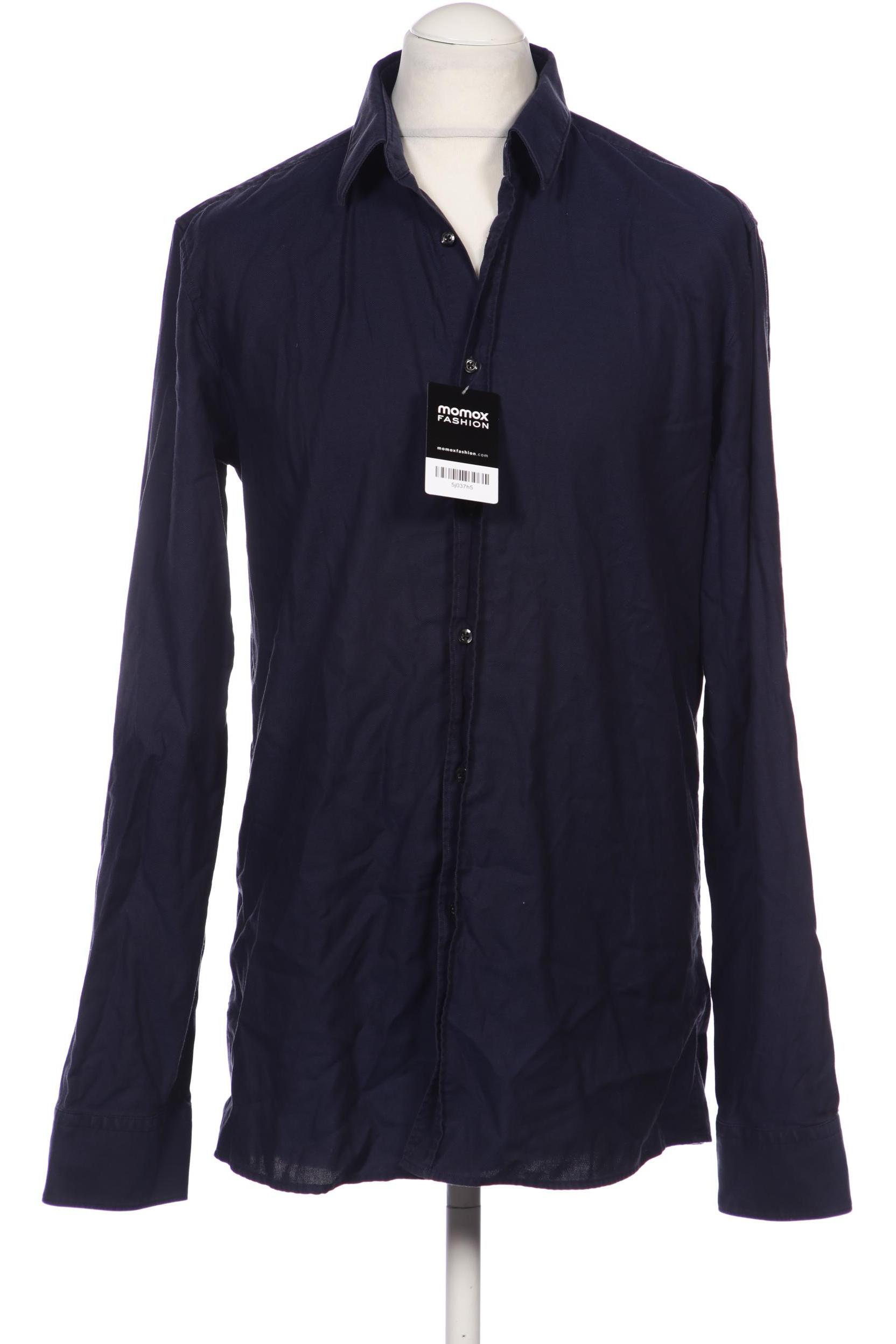 

HUGO by Hugo Boss Herren Hemd, marineblau