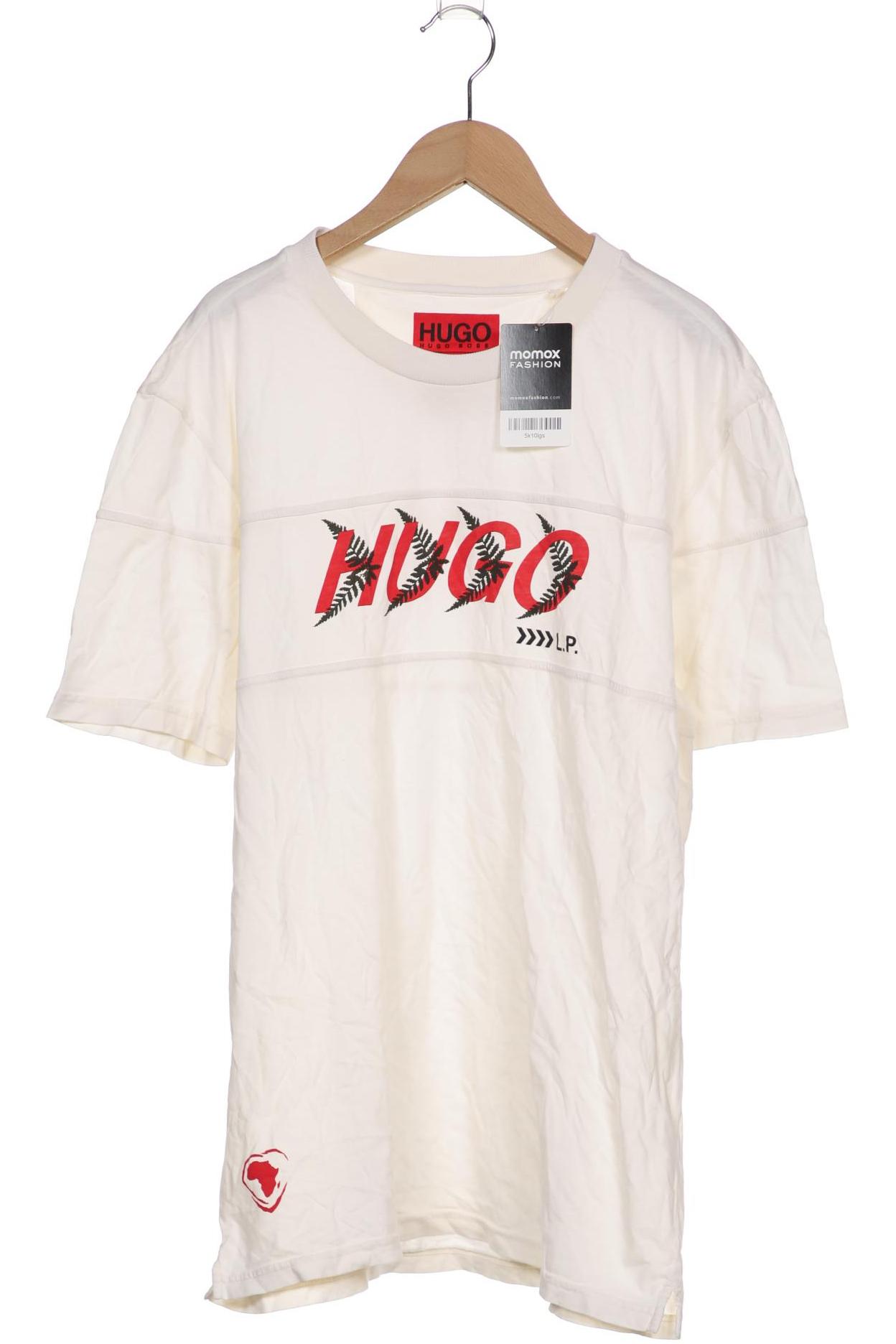 

HUGO by Hugo Boss Herren T-Shirt, cremeweiß