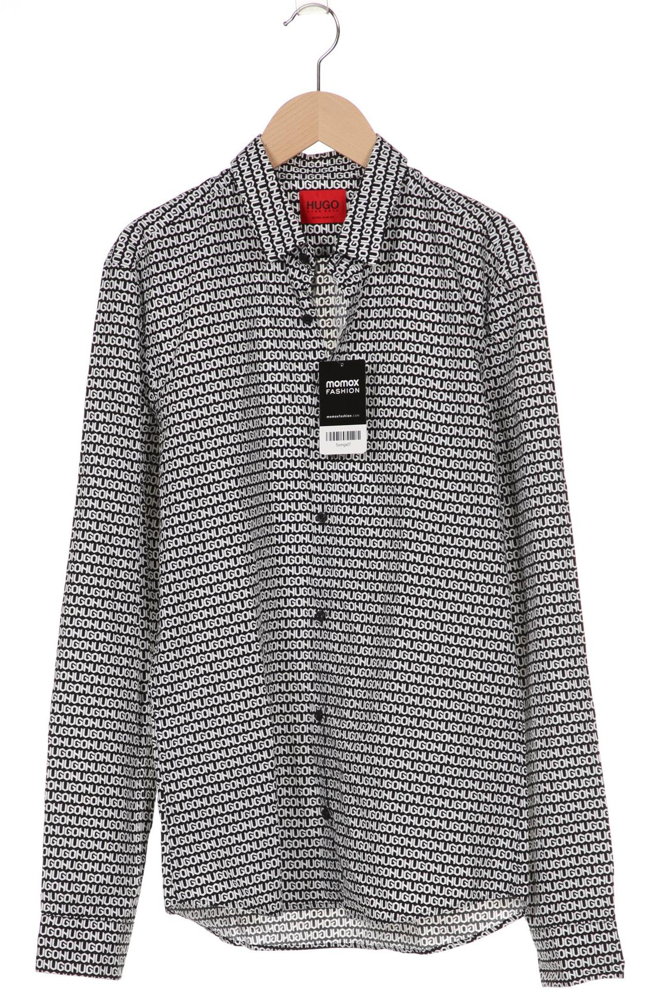 

HUGO by Hugo Boss Herren Hemd, schwarz