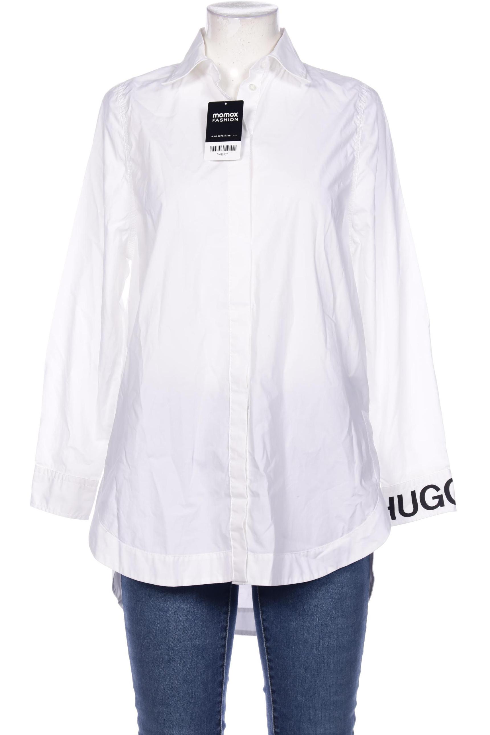 

Hugo by Hugo Boss Damen Bluse, weiß, Gr. 38