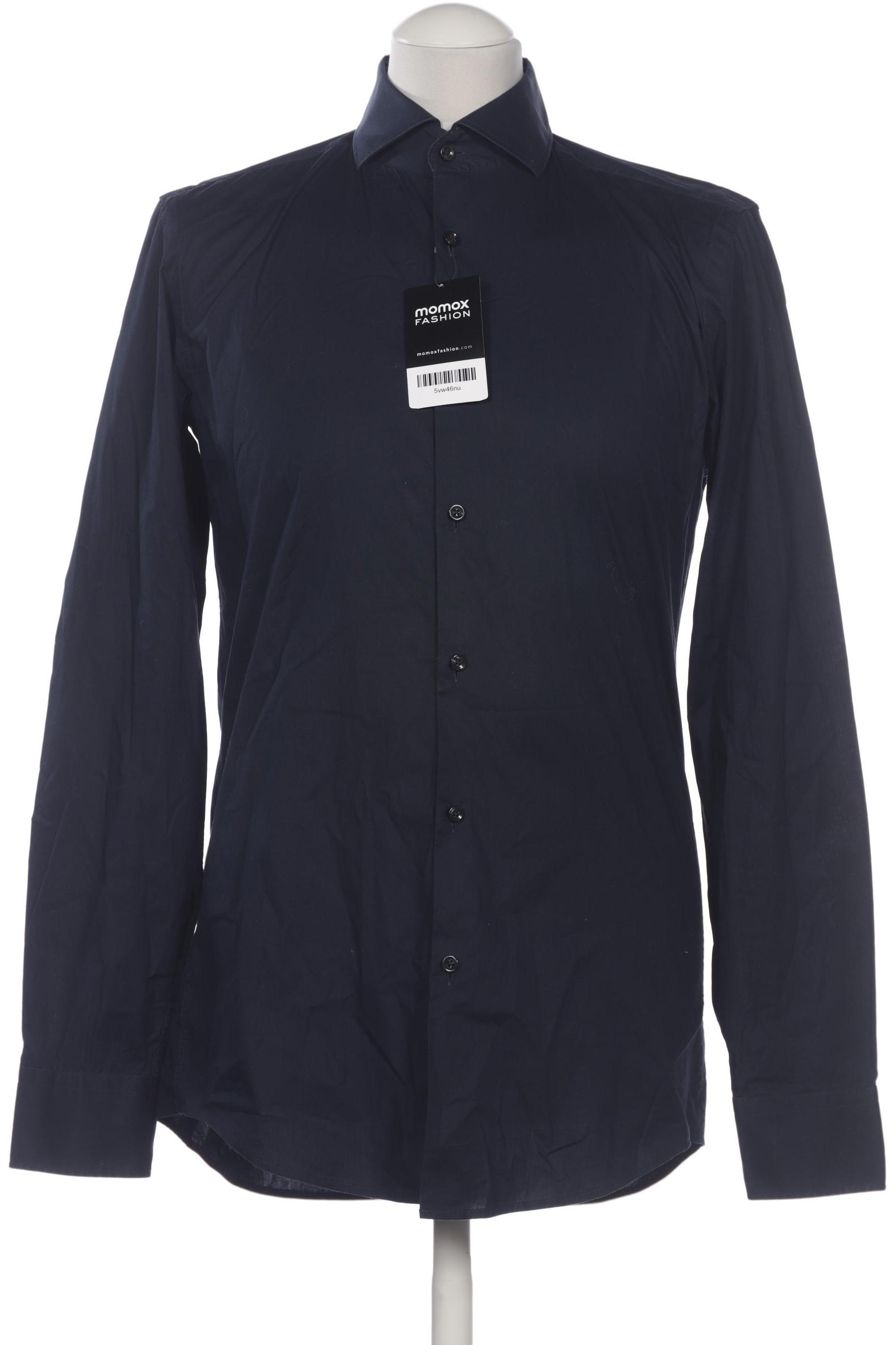 

Hugo by Hugo Boss Herren Hemd, marineblau, Gr. 46