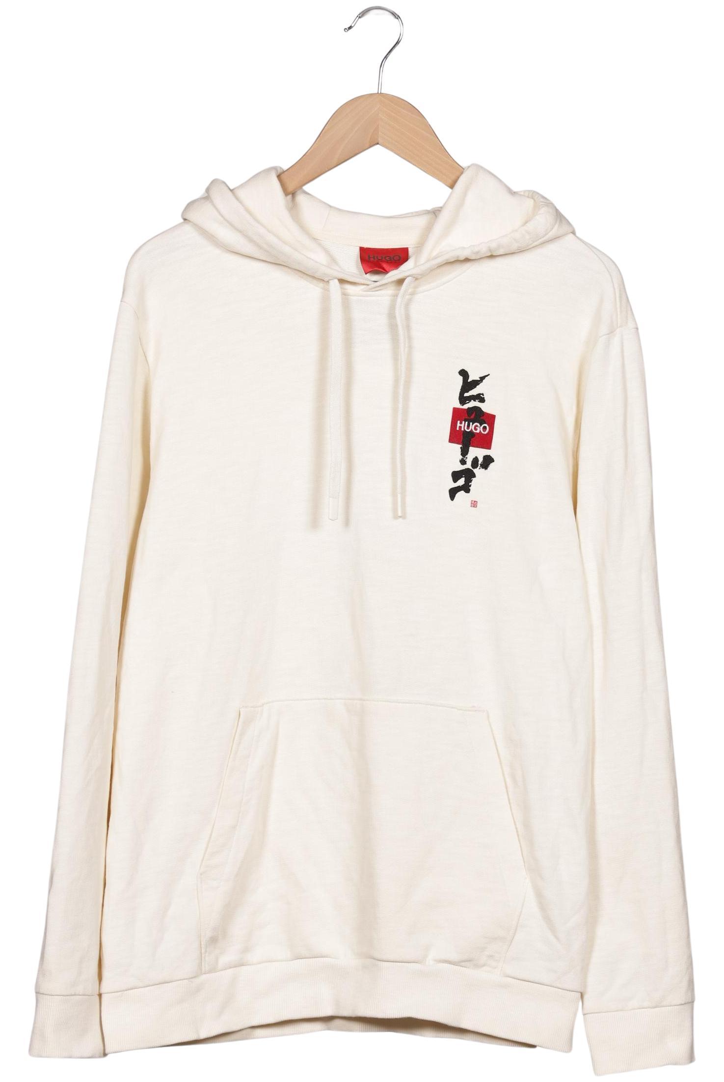 

Hugo by Hugo Boss Herren Kapuzenpullover, cremeweiß, Gr. 52