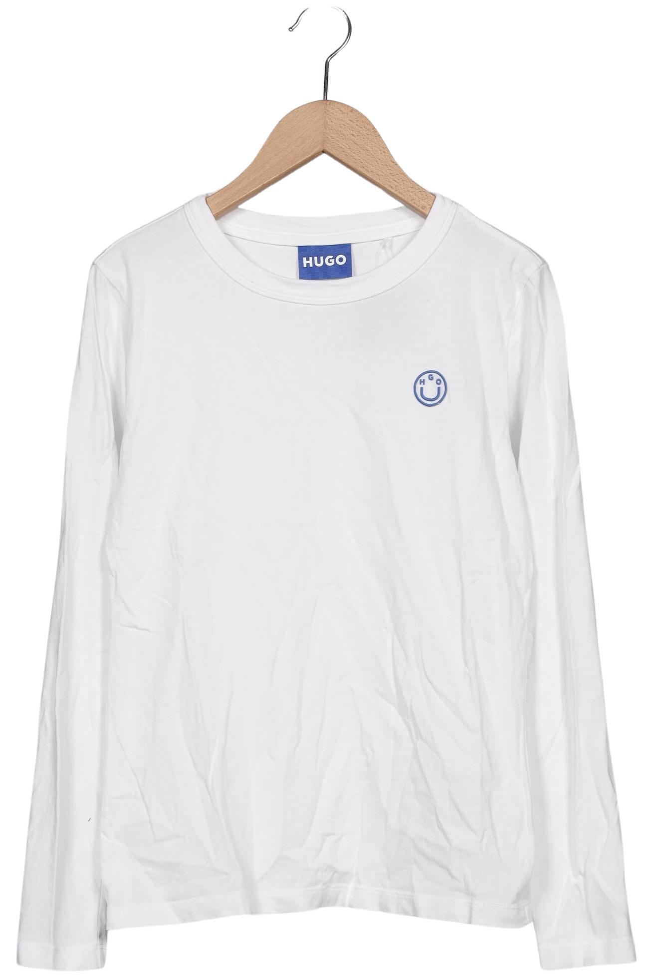 

Hugo by Hugo Boss Damen Langarmshirt, weiß, Gr. 38