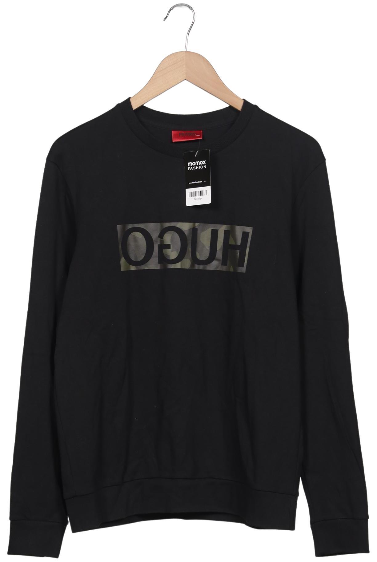 

Hugo by Hugo Boss Herren Langarmshirt, schwarz, Gr. 48