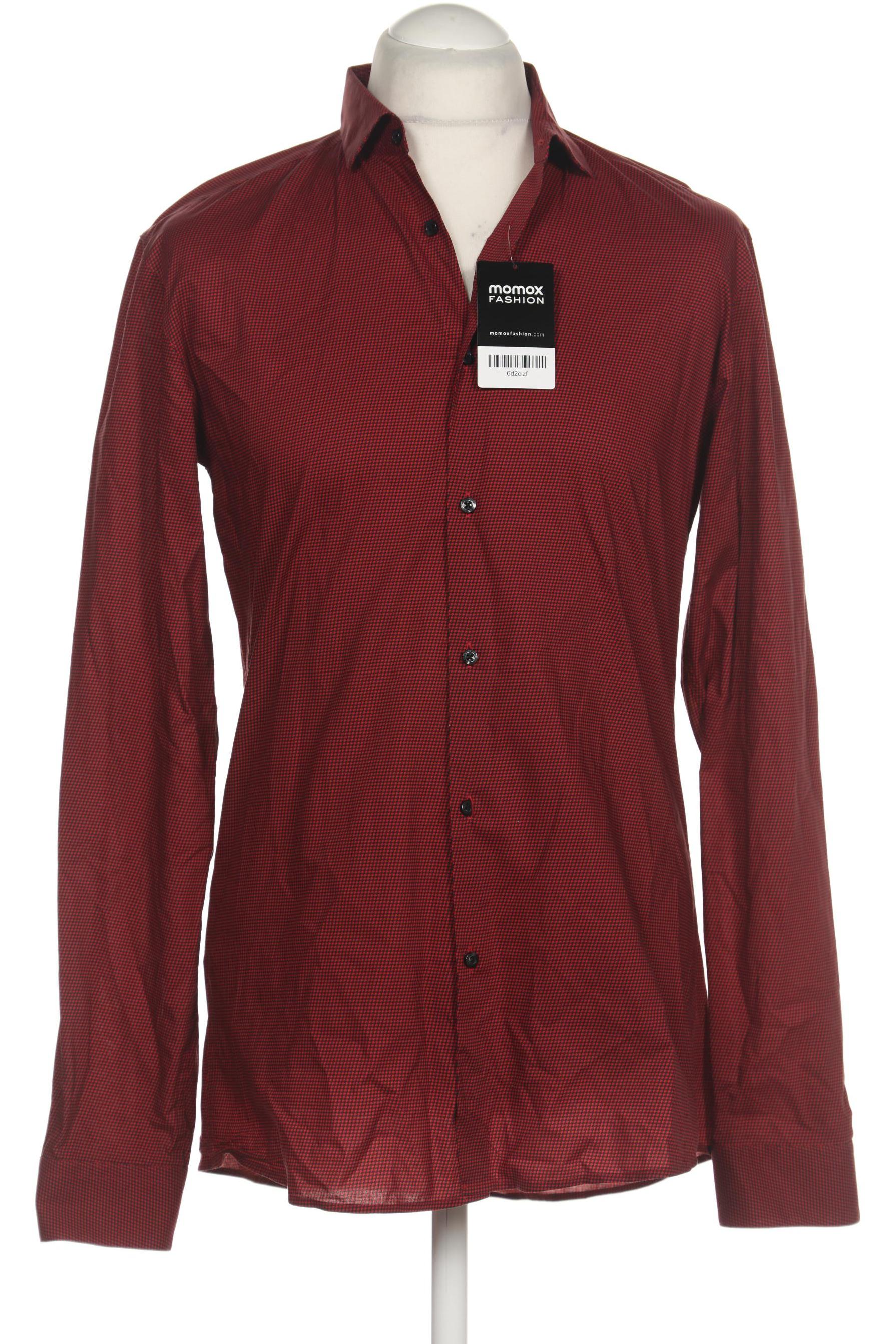 Thumbnail - Hugo by Hugo Boss Herren Hemd, rot, Gr. 50