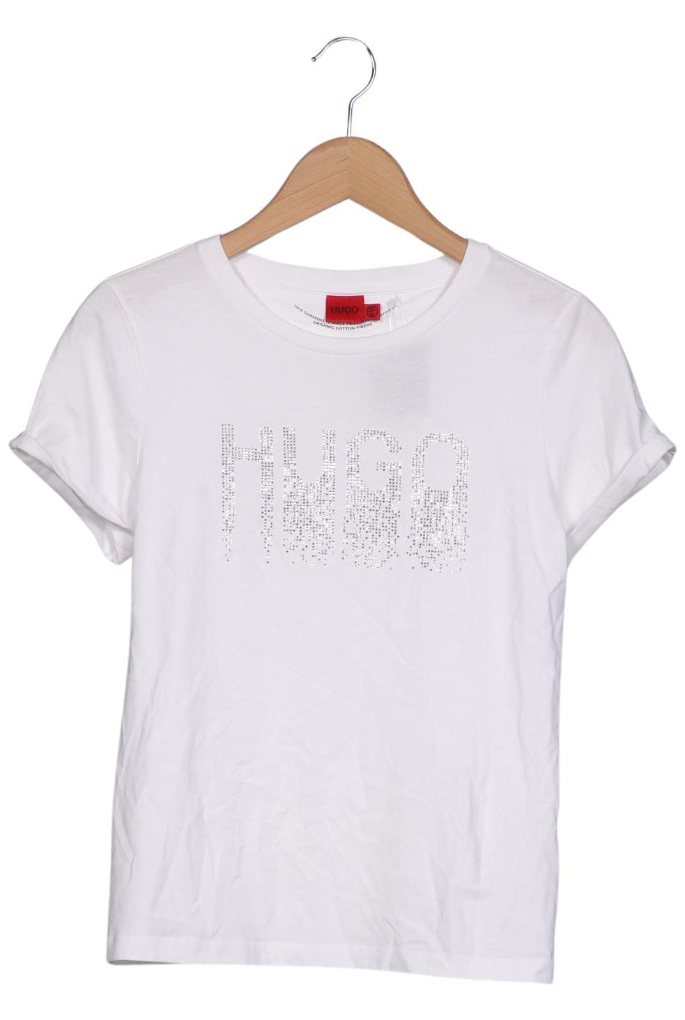 

Hugo by Hugo Boss Damen T-Shirt, weiß, Gr. 36