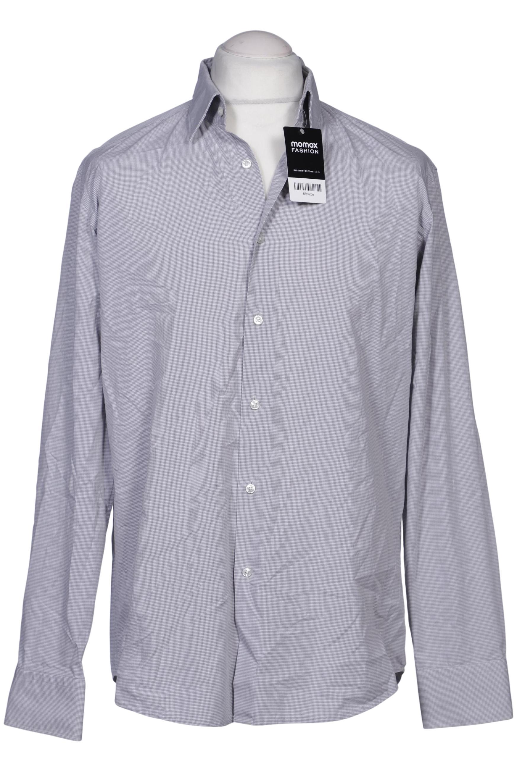 

Hugo by Hugo Boss Herren Hemd, grau, Gr. 52
