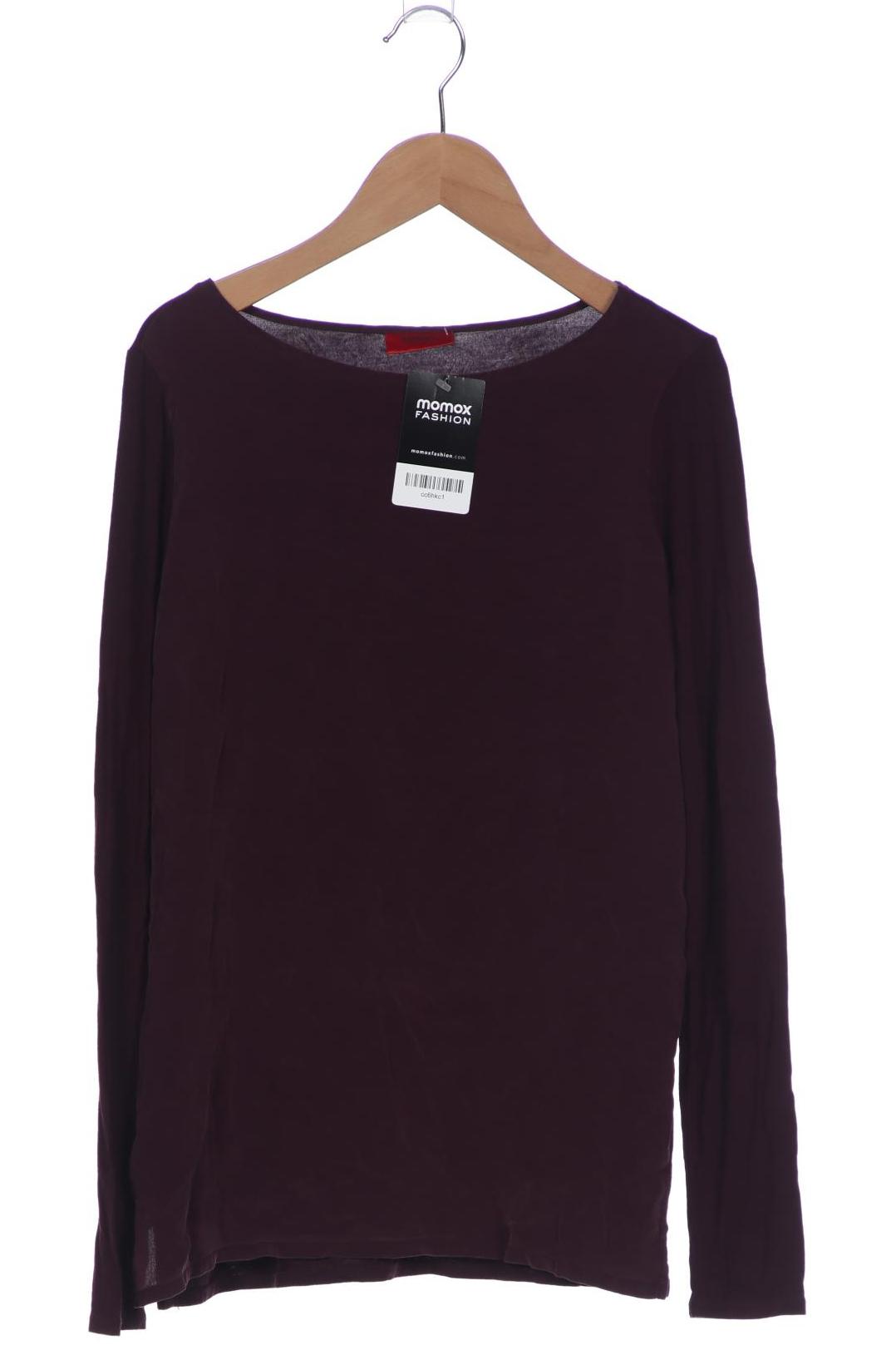 

Hugo by Hugo Boss Damen Langarmshirt, bordeaux, Gr. 36
