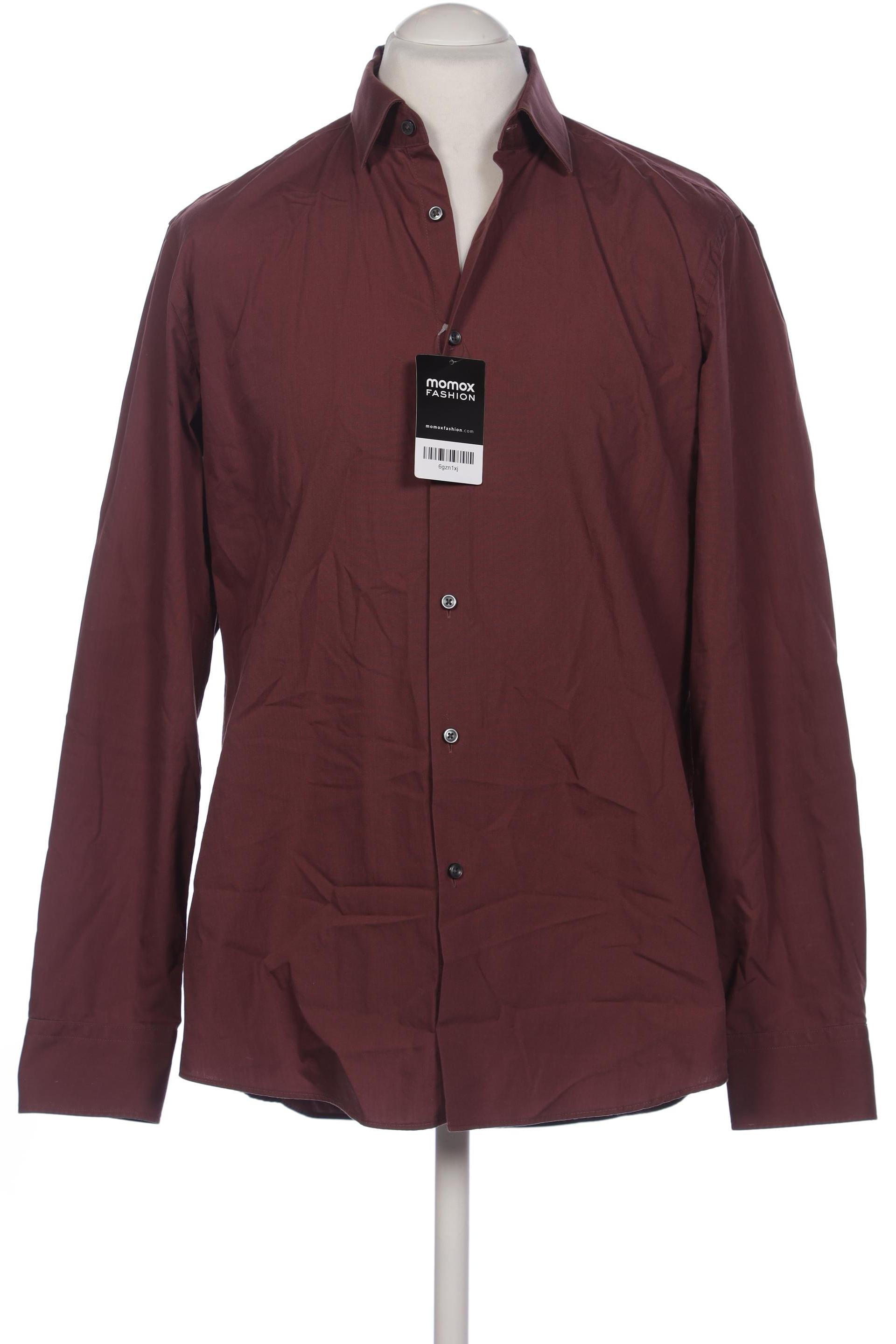 

Hugo by Hugo Boss Herren Hemd, bordeaux, Gr. 52