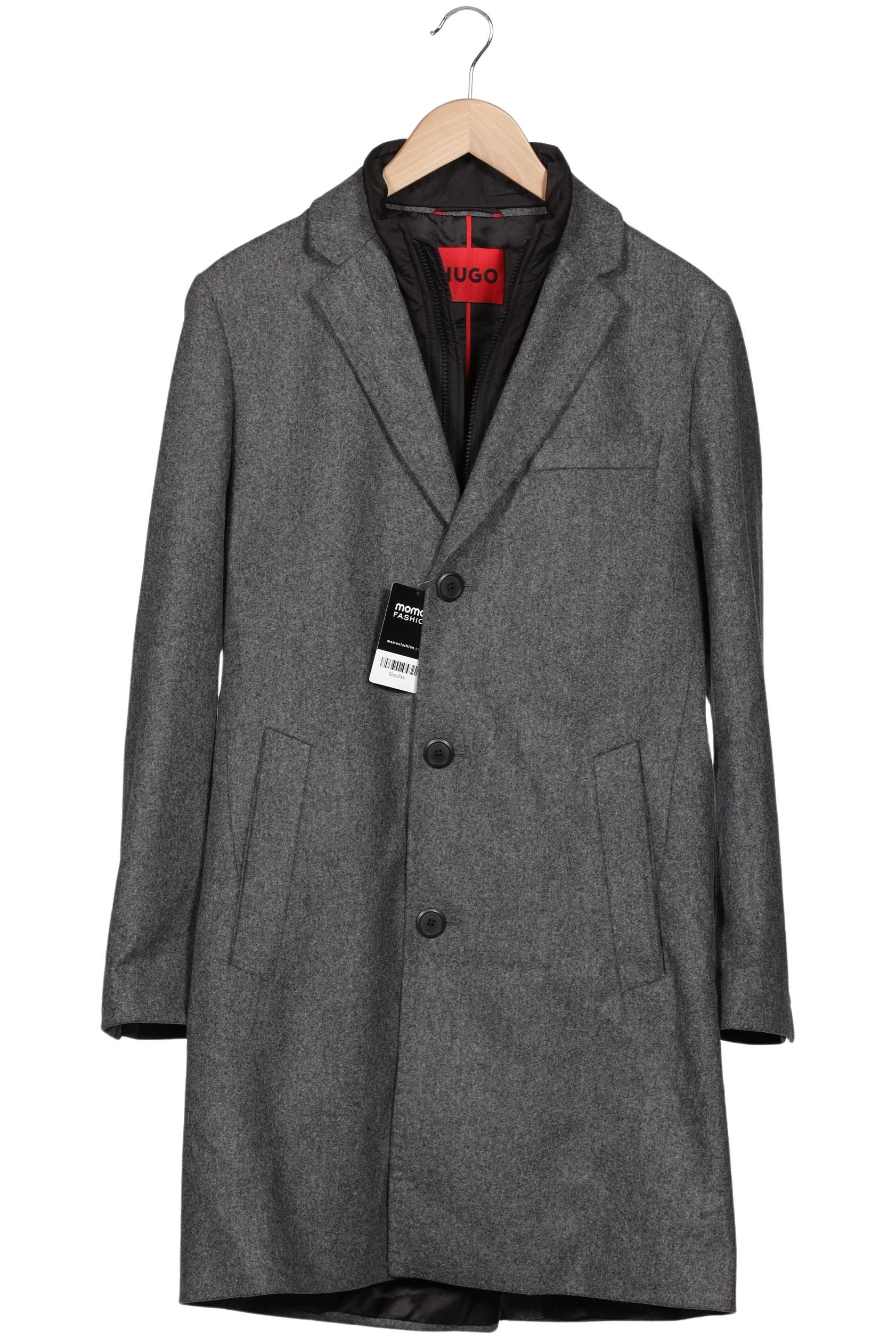 

Hugo by Hugo Boss Herren Mantel, grau, Gr. 44