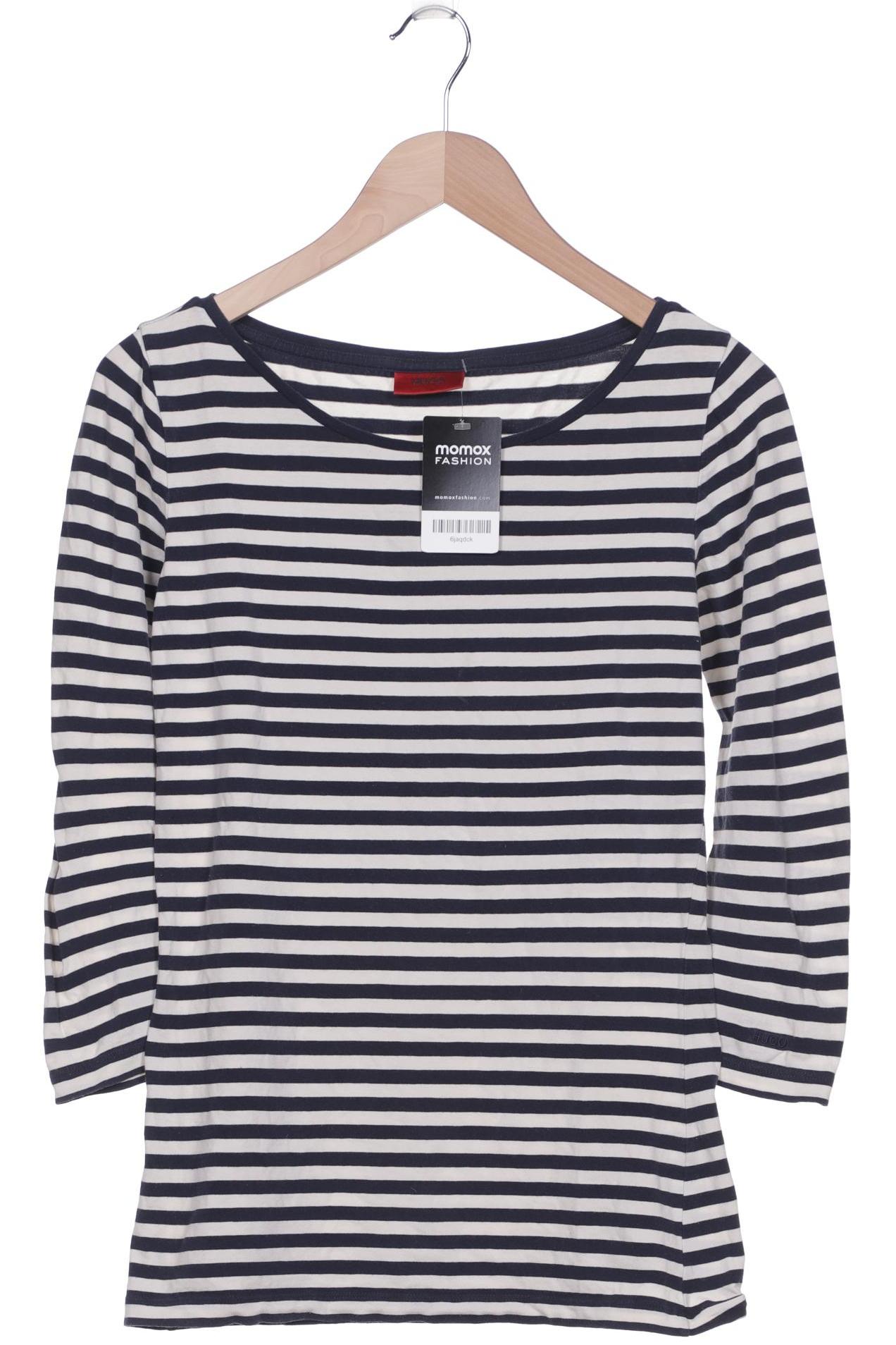 

HUGO by Hugo Boss Damen Langarmshirt, marineblau