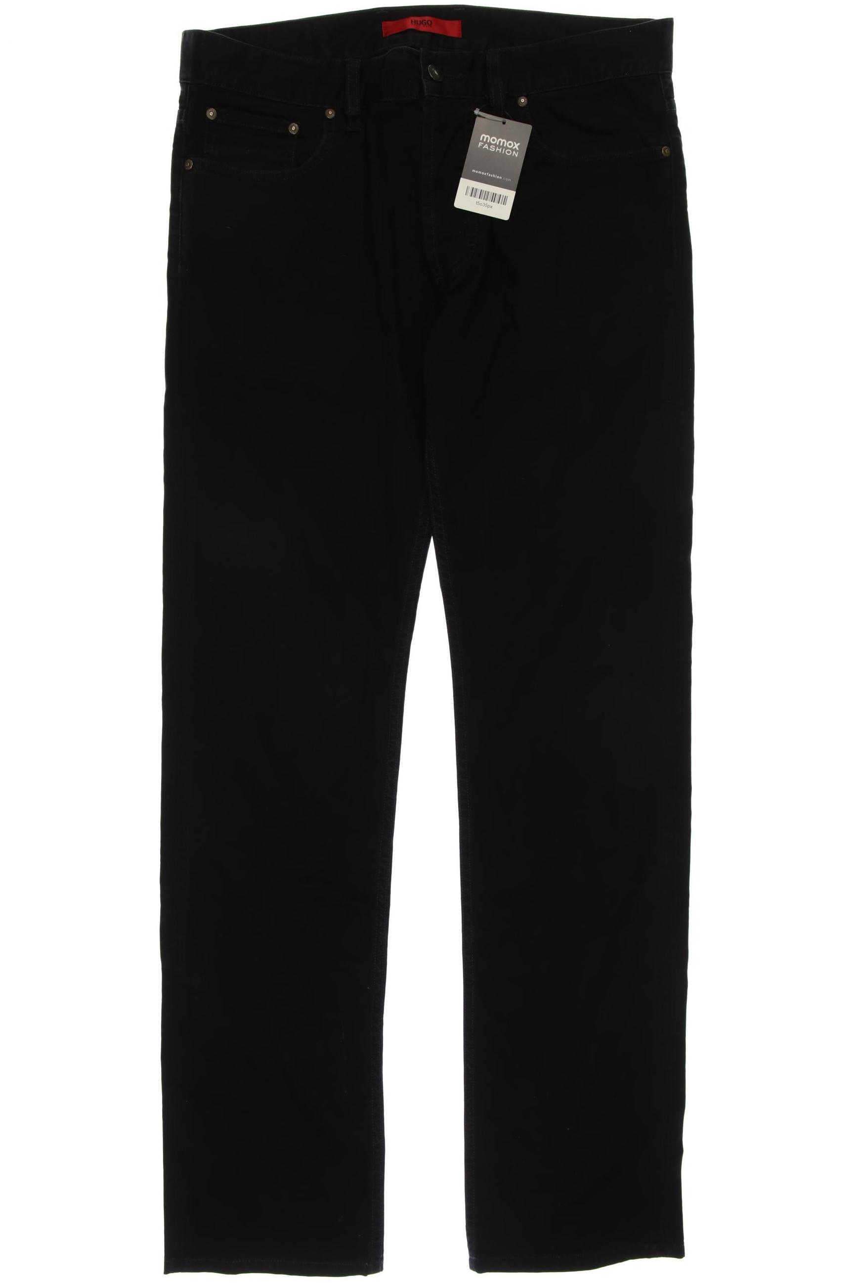 

Hugo by Hugo Boss Herren Stoffhose, schwarz, Gr. 34