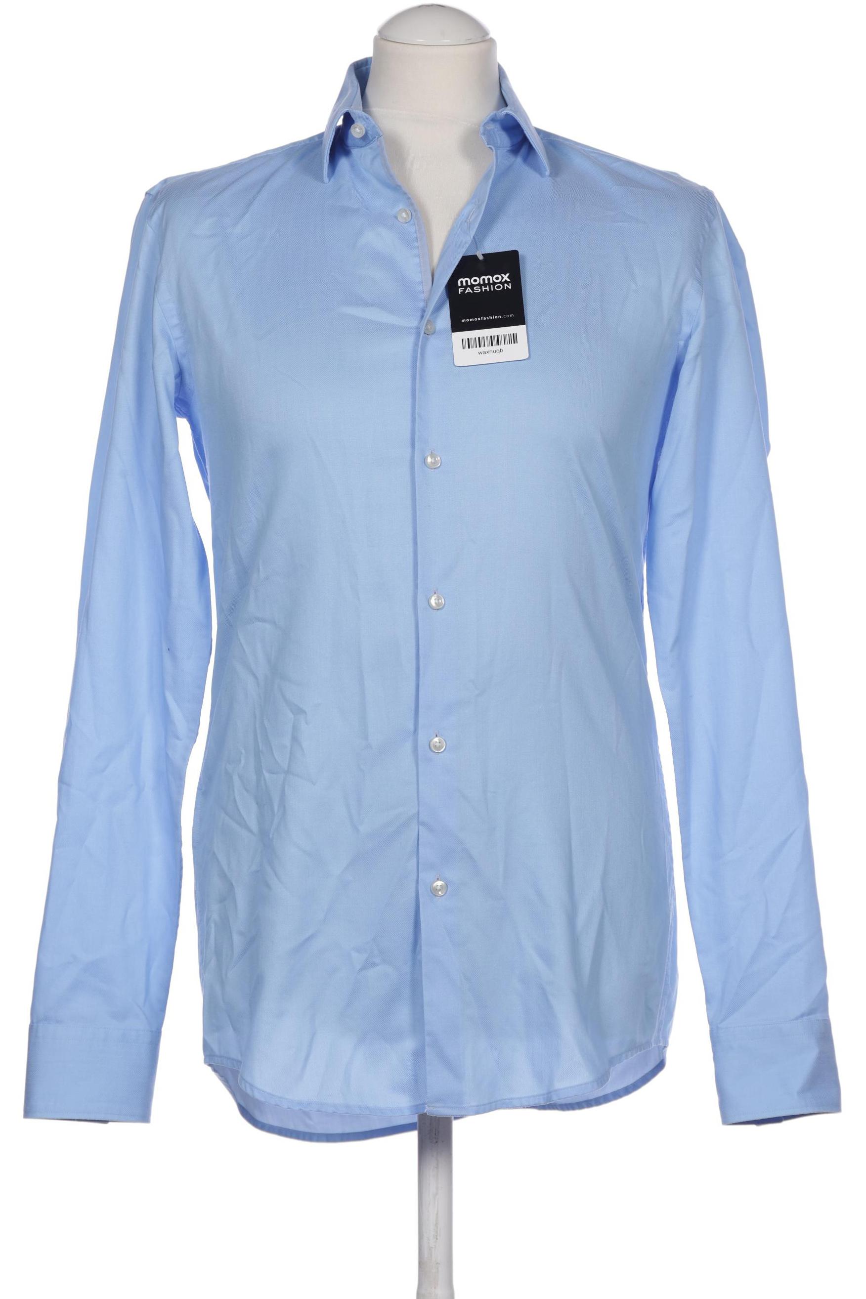 

Hugo by Hugo Boss Herren Hemd, blau, Gr. 44