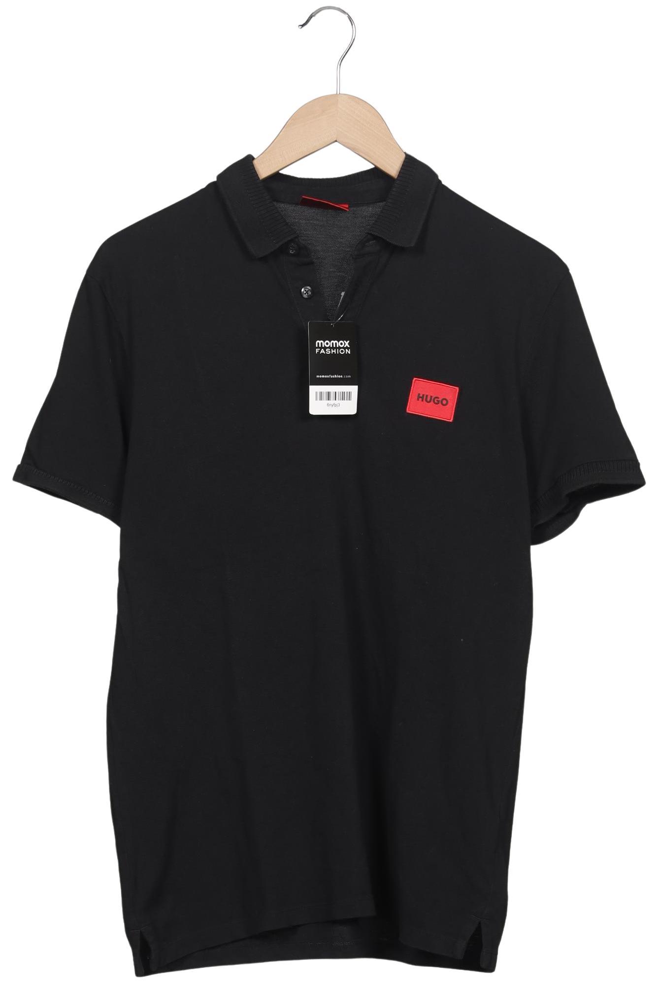 

Hugo by Hugo Boss Herren Poloshirt, schwarz, Gr. 48