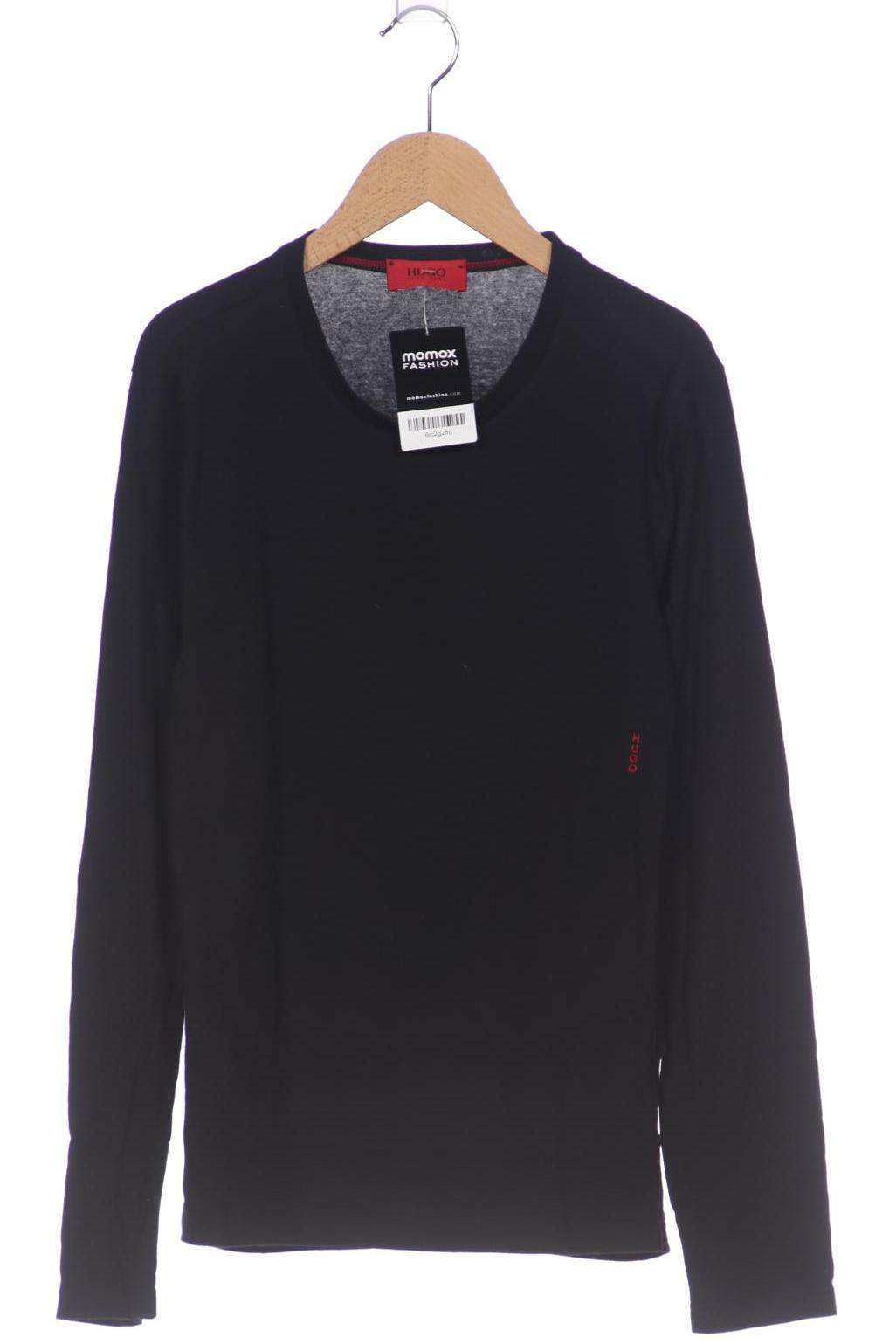 

Hugo by Hugo Boss Herren Langarmshirt, schwarz, Gr. 48