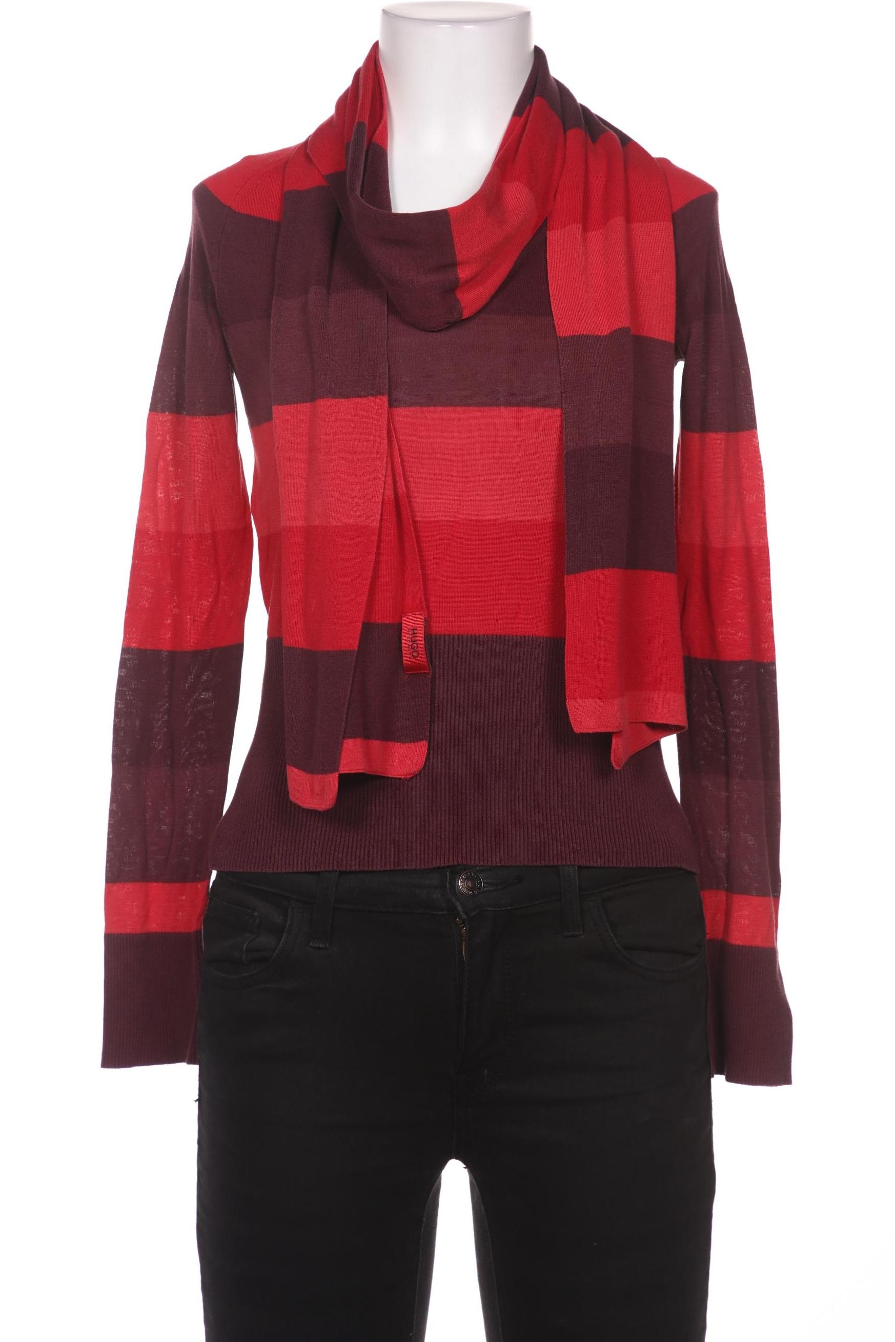 

Hugo by Hugo Boss Damen Langarmshirt, bordeaux, Gr. 36
