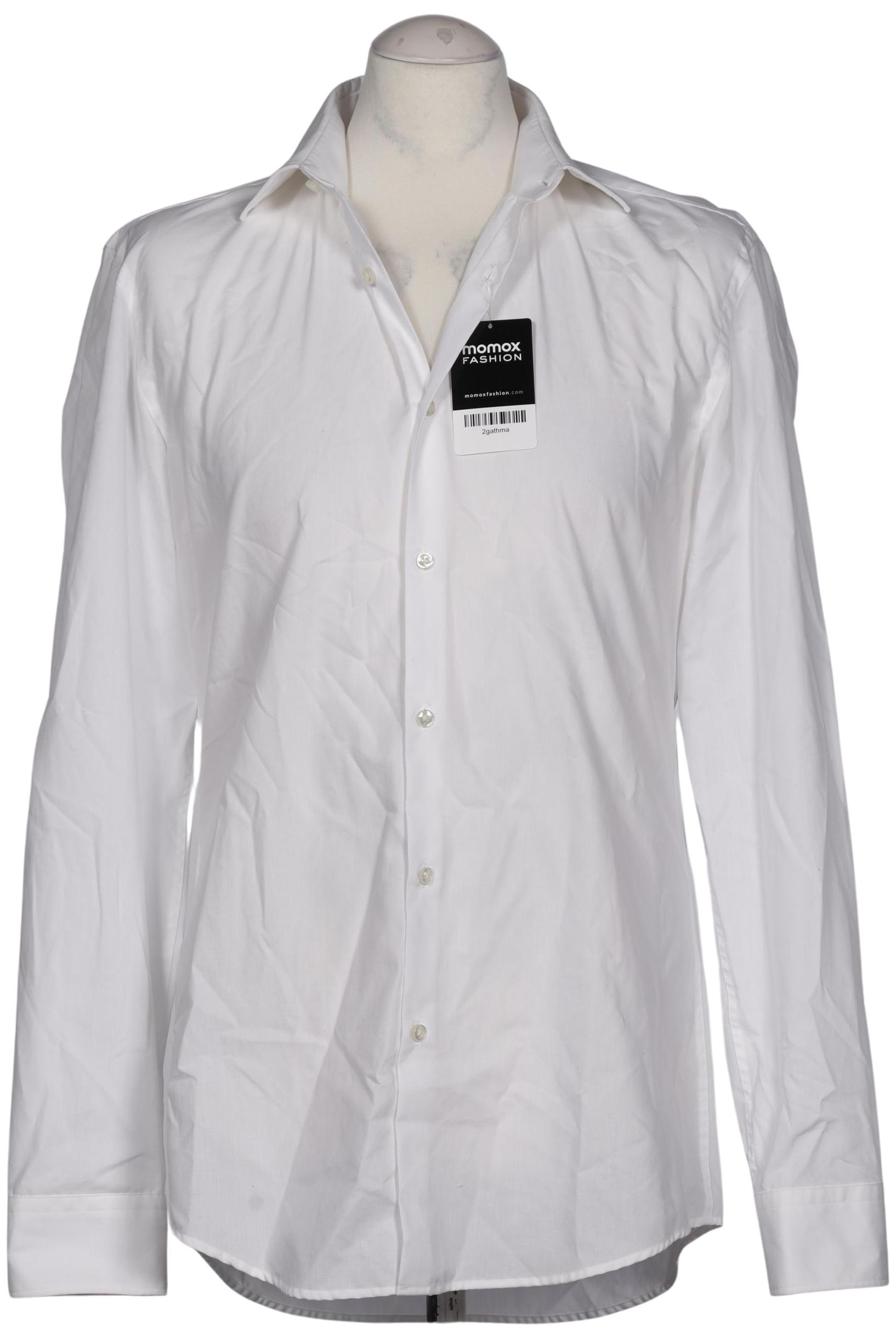 

Hugo by Hugo Boss Herren Hemd, weiß, Gr. 48