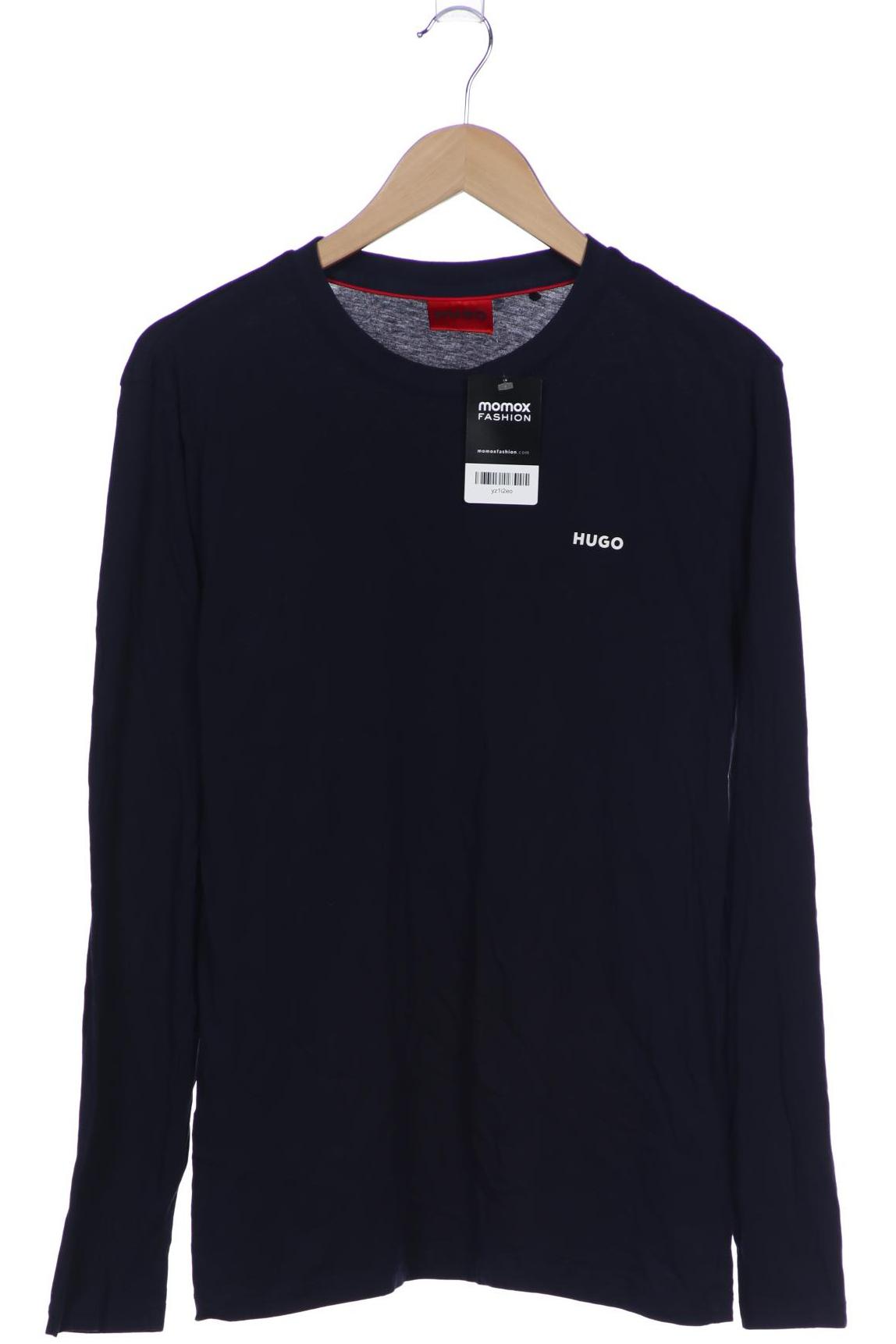 

Hugo by Hugo Boss Herren Langarmshirt, marineblau, Gr. 46