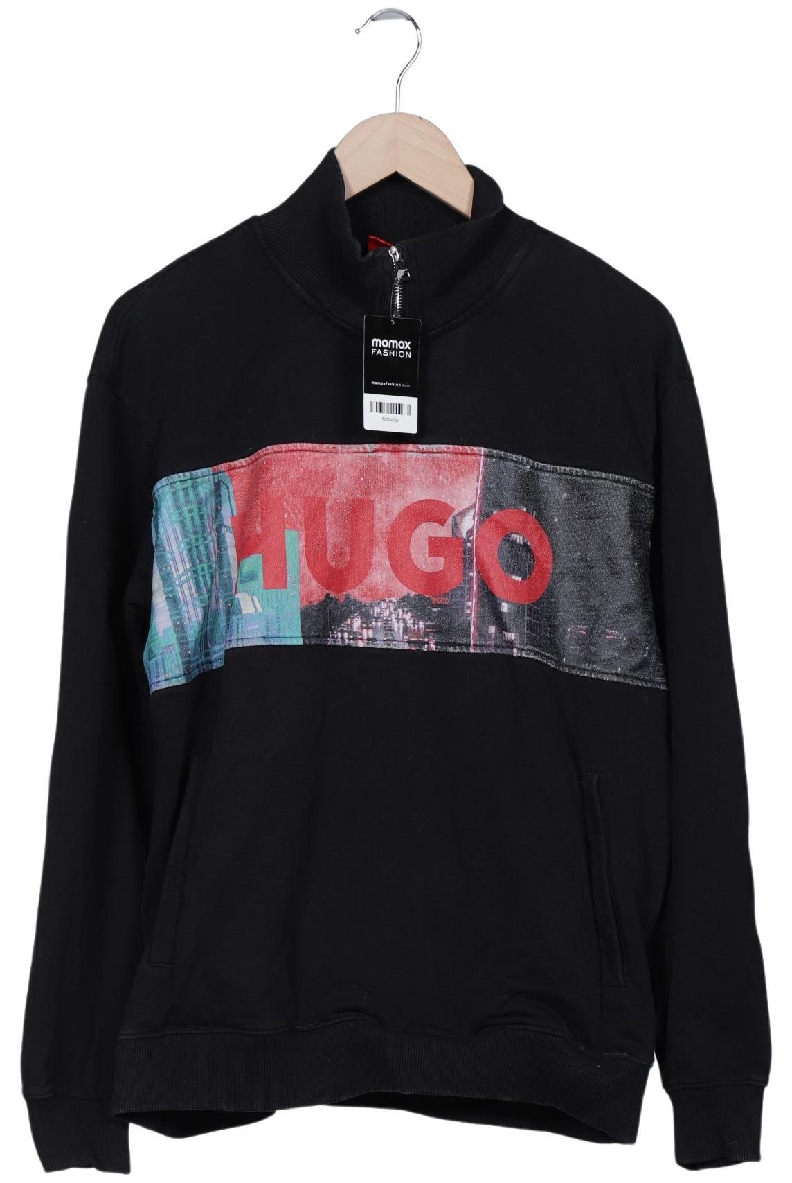

Hugo by Hugo Boss Herren Sweatshirt, schwarz, Gr. 54