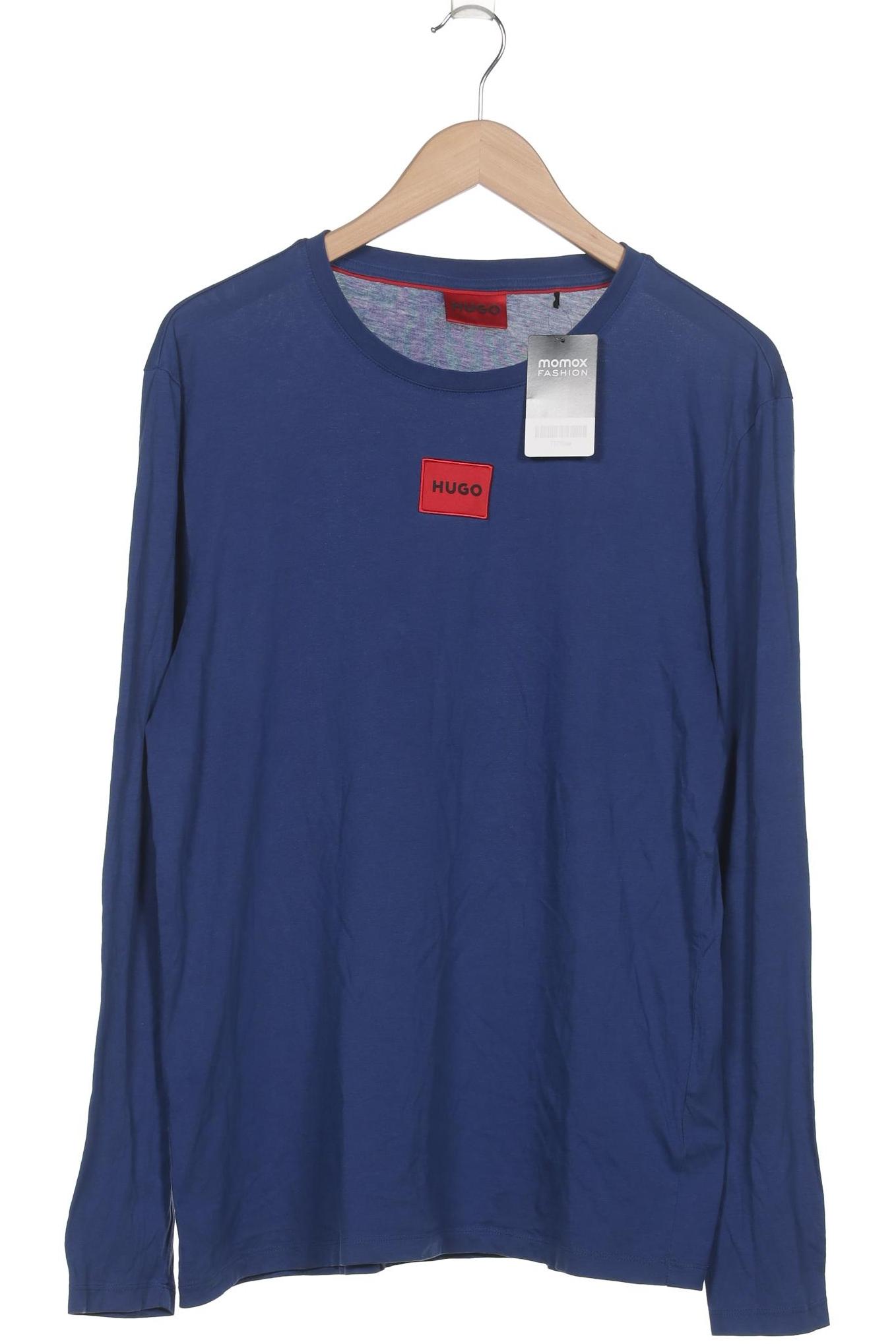 

Hugo by Hugo Boss Herren Langarmshirt, marineblau, Gr. 52