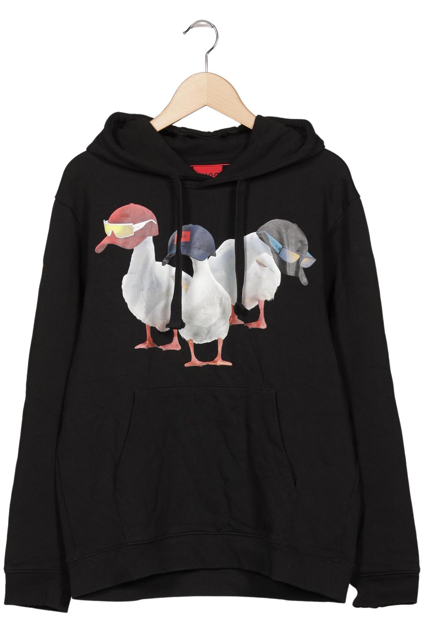 

Hugo by Hugo Boss Herren Kapuzenpullover, schwarz, Gr. 48