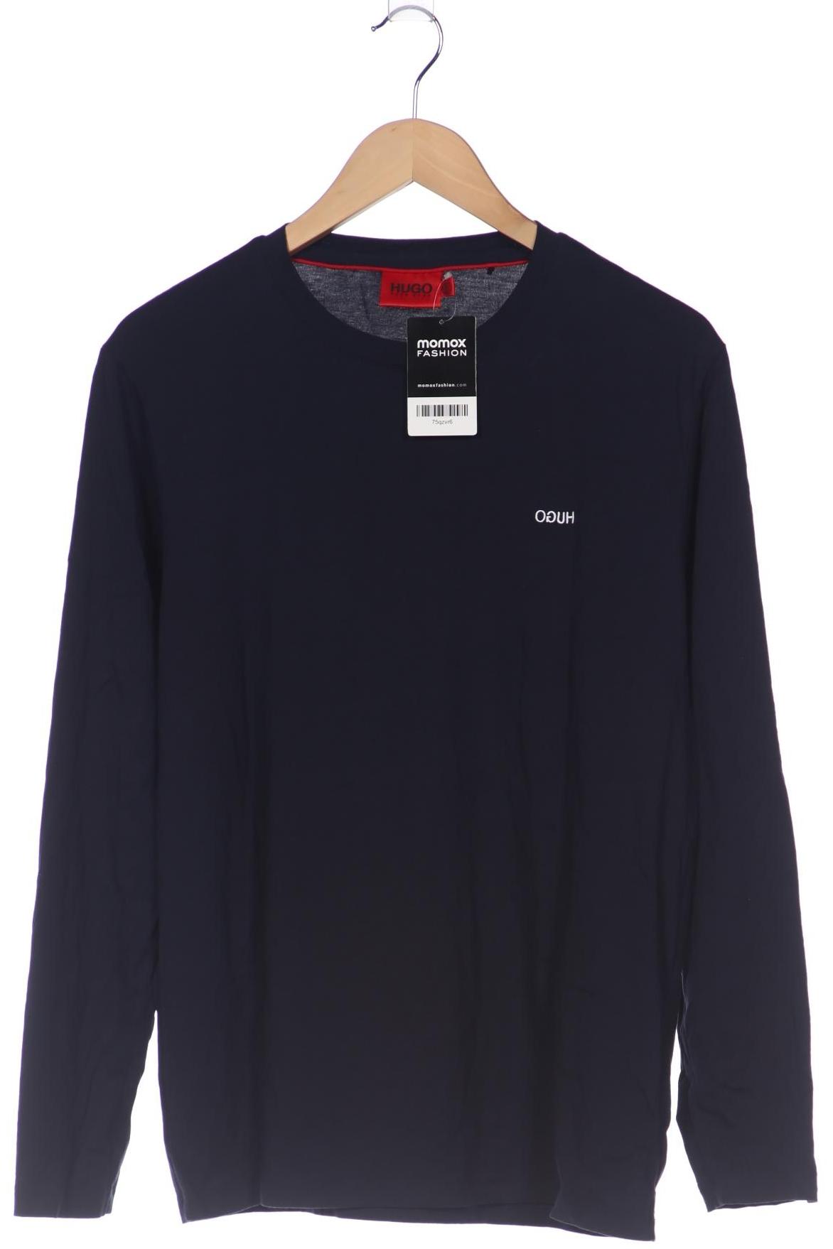 

Hugo by Hugo Boss Herren Langarmshirt, marineblau, Gr. 48