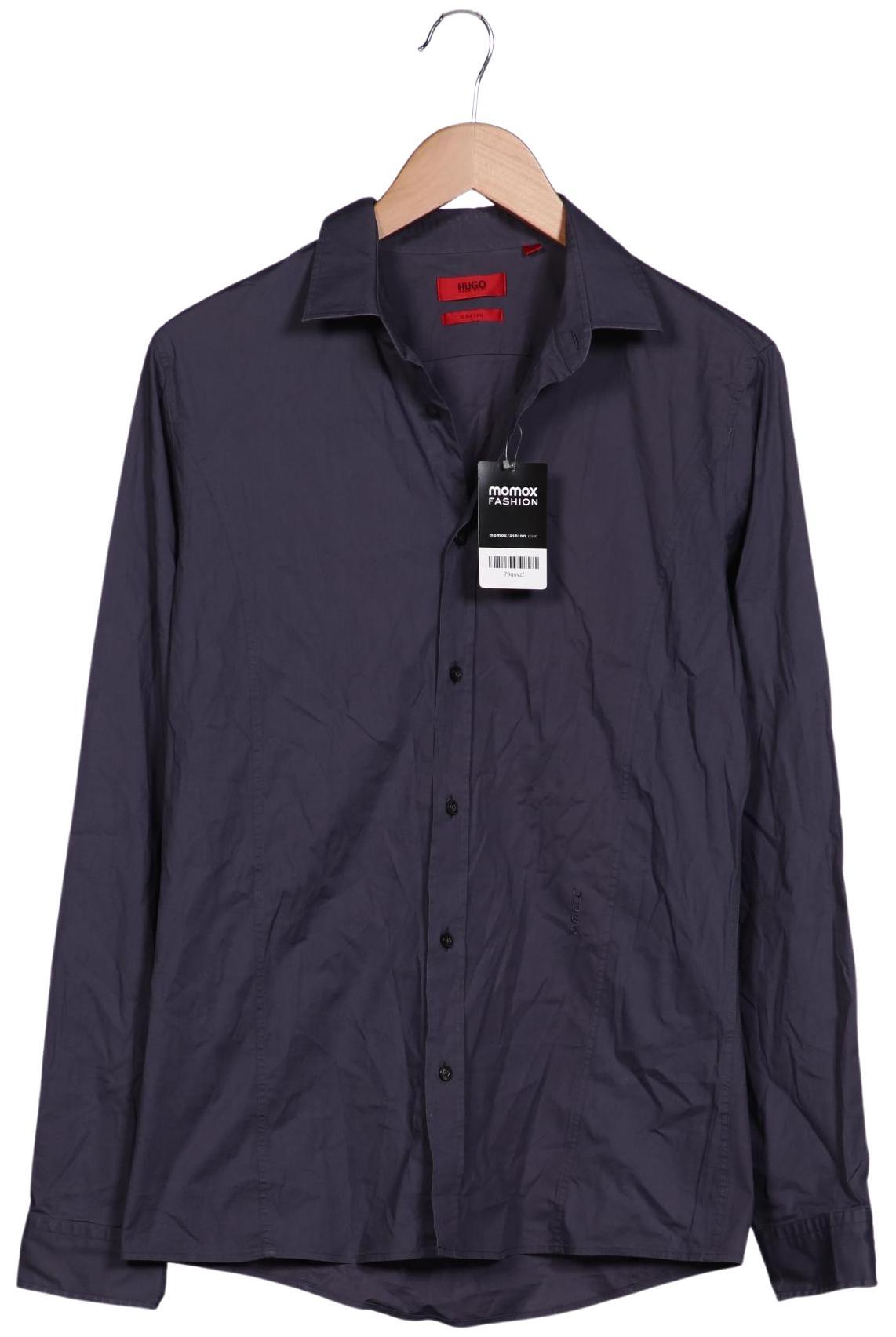 

Hugo by Hugo Boss Herren Hemd, marineblau, Gr. 46