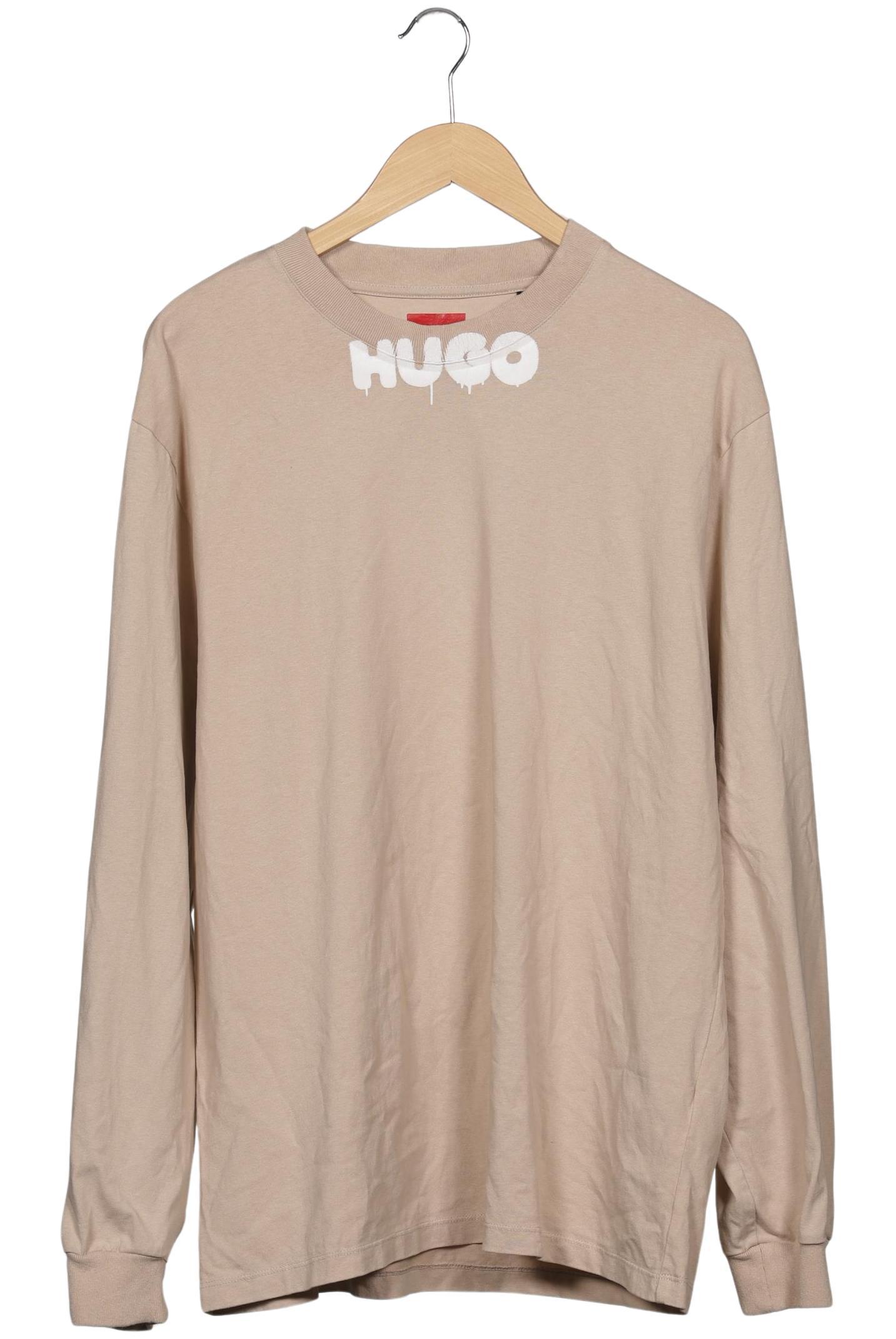 

Hugo by Hugo Boss Herren Langarmshirt, beige, Gr. 52