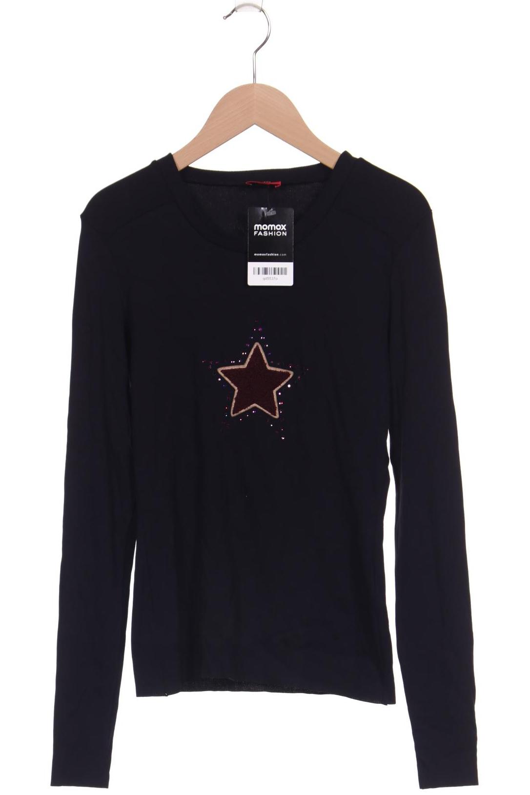 

Hugo by Hugo Boss Damen Langarmshirt, schwarz, Gr. 38