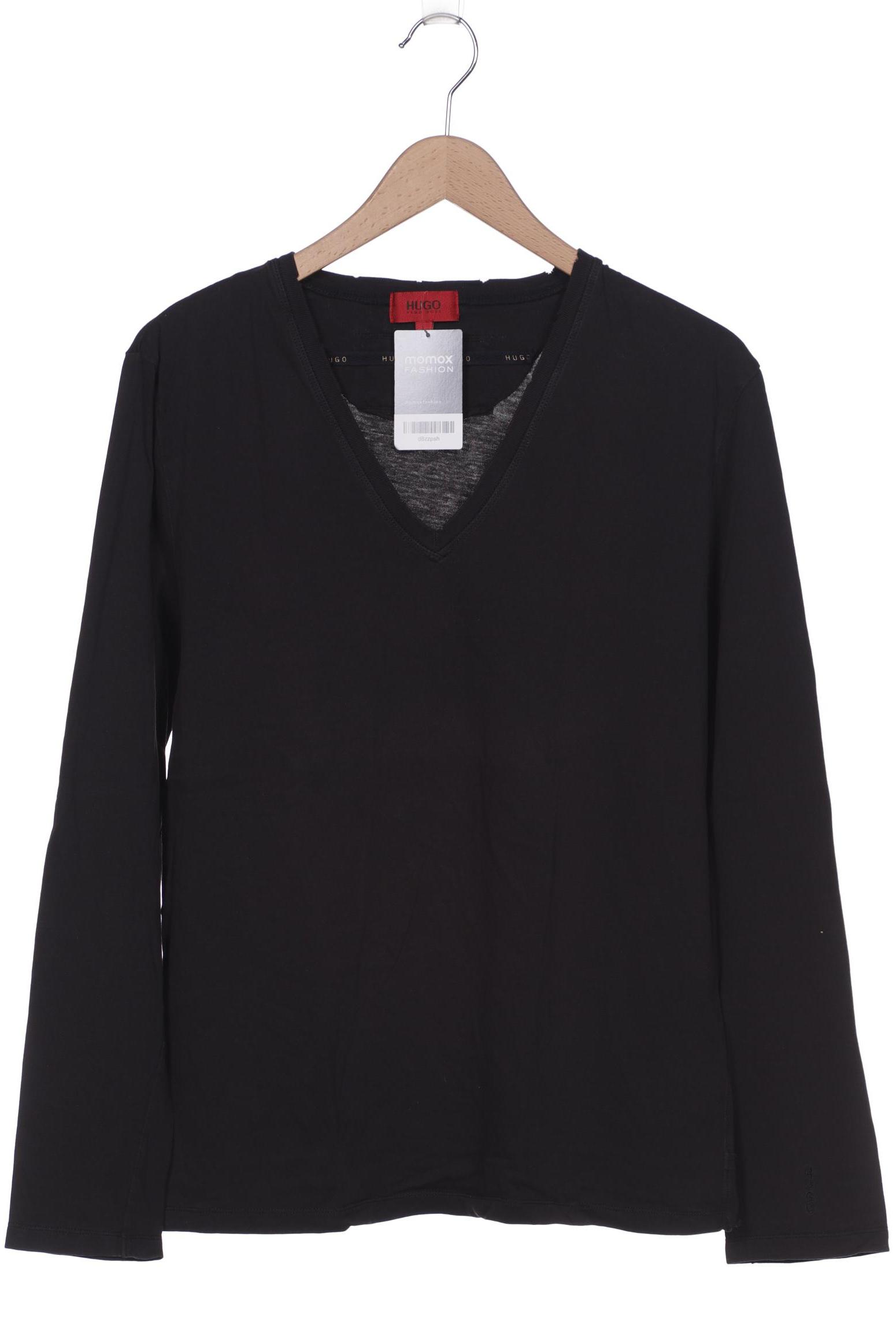 

Hugo by Hugo Boss Herren Langarmshirt, schwarz, Gr. 52