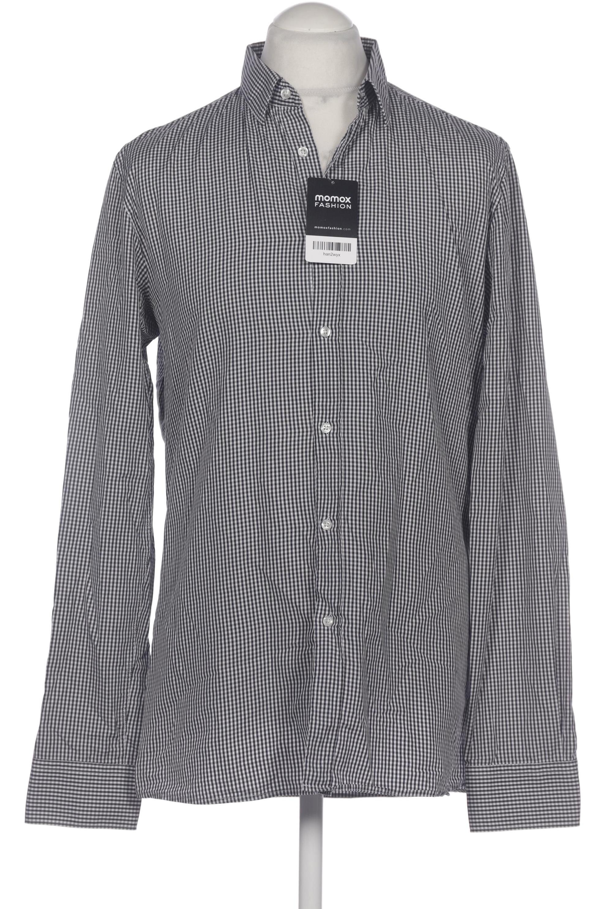 

Hugo by Hugo Boss Herren Hemd, grau, Gr. 52