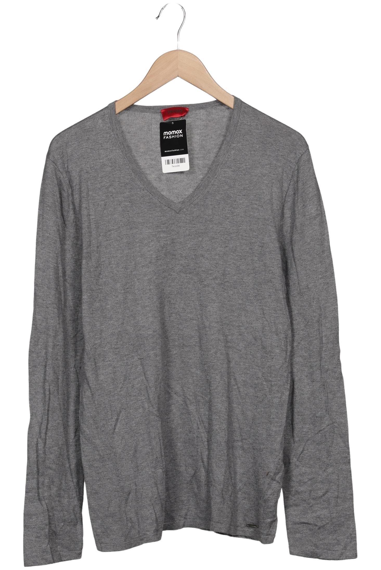 

Hugo by Hugo Boss Herren Pullover, grau, Gr. 48