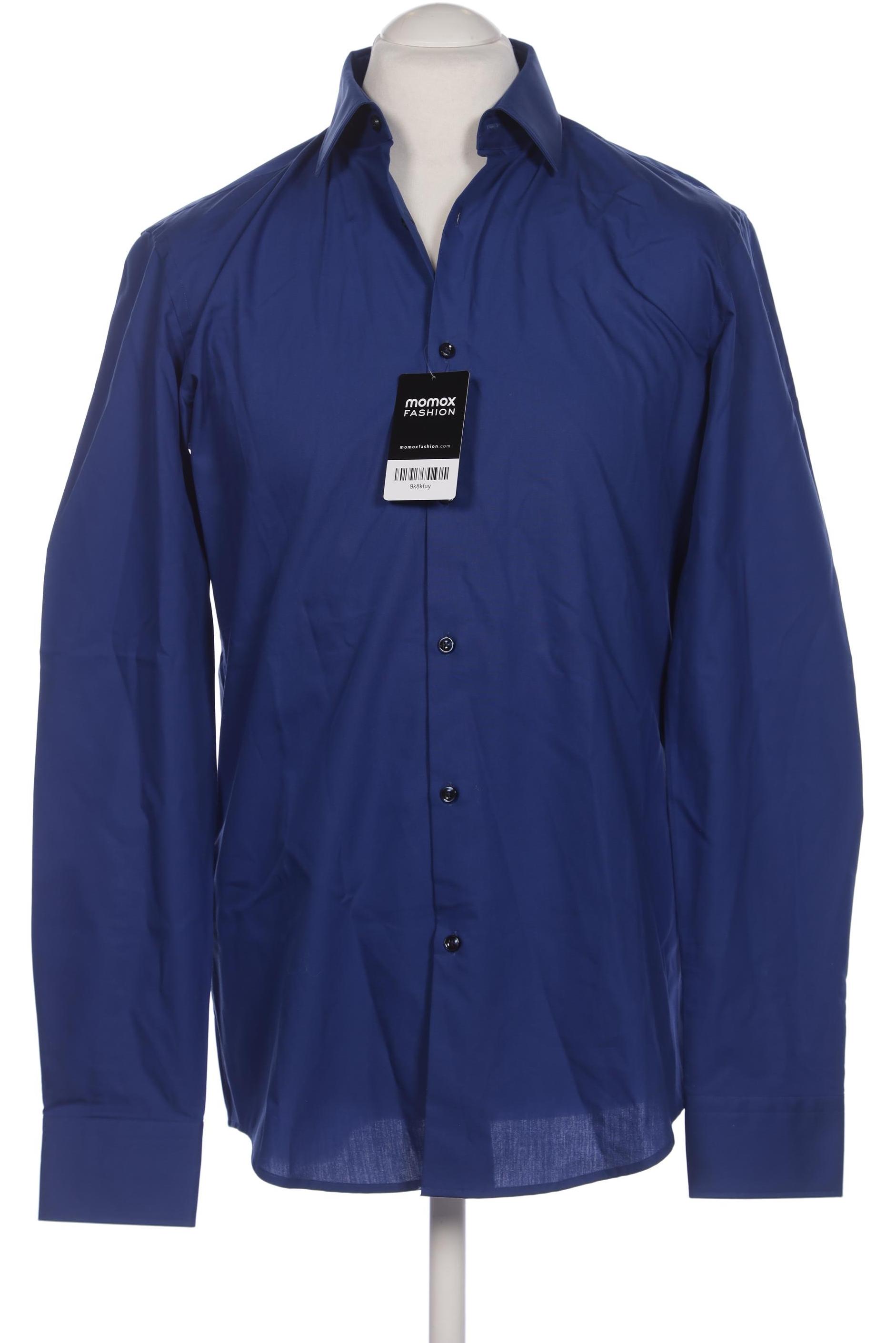 

Hugo by Hugo Boss Herren Hemd, blau, Gr. 48