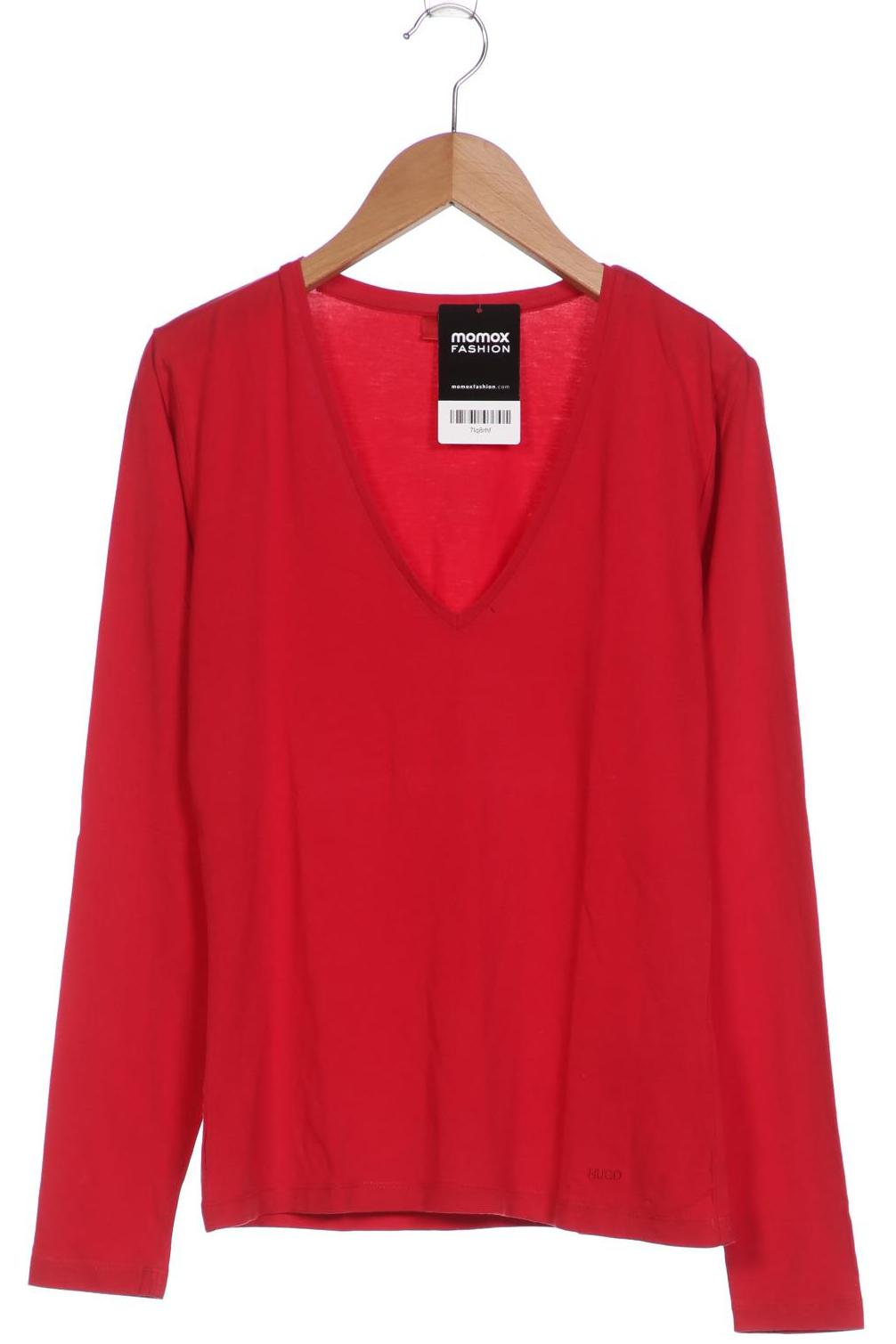 

Hugo by Hugo Boss Damen Langarmshirt, rot, Gr. 36