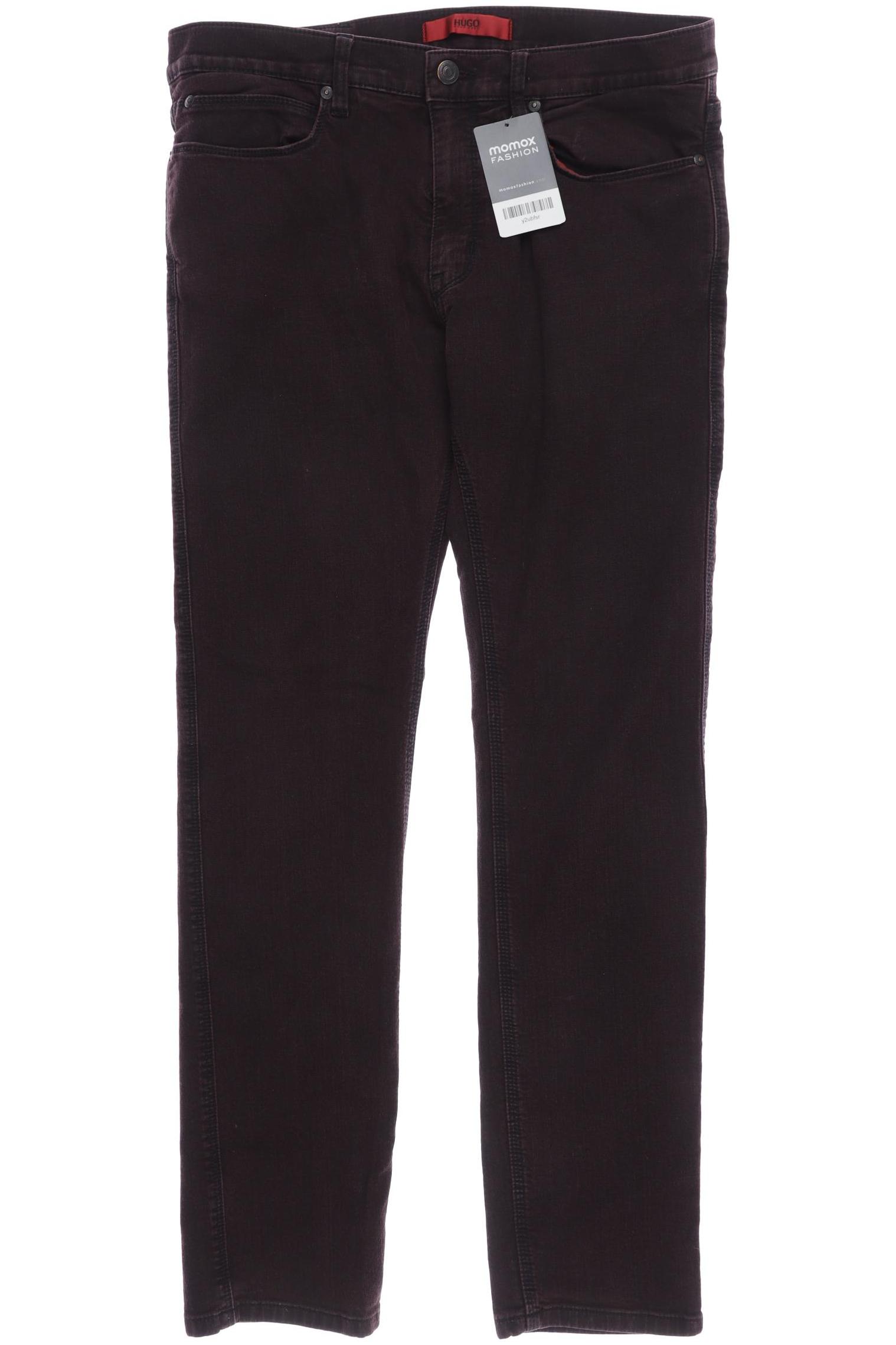 

Hugo by Hugo Boss Herren Jeans, bordeaux, Gr. 32