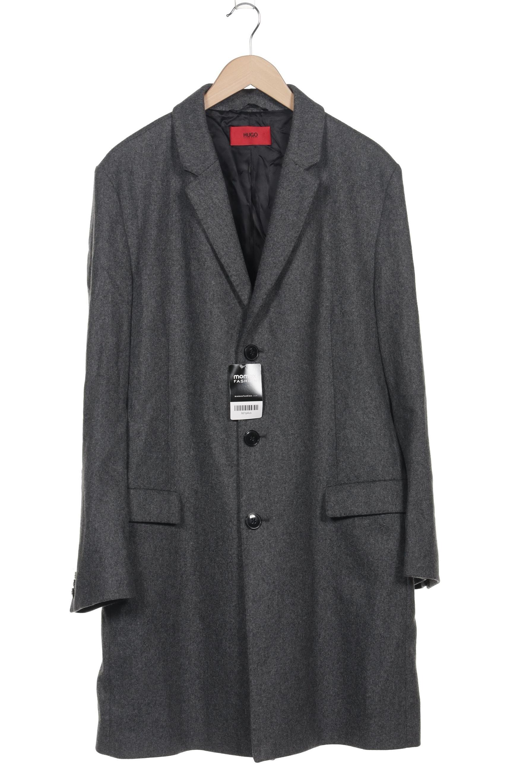 

Hugo by Hugo Boss Herren Mantel, grau, Gr. 54