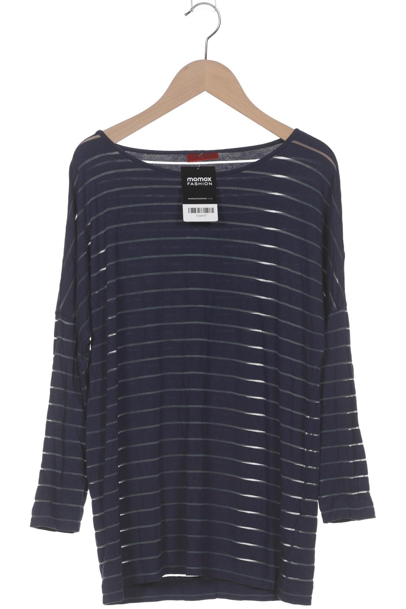 

Hugo by Hugo Boss Damen Langarmshirt, marineblau, Gr. 38