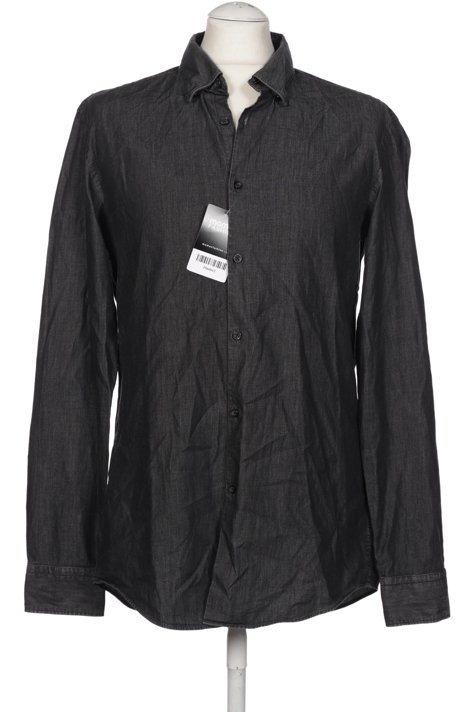 

Hugo by Hugo Boss Herren Hemd, grau, Gr. 50
