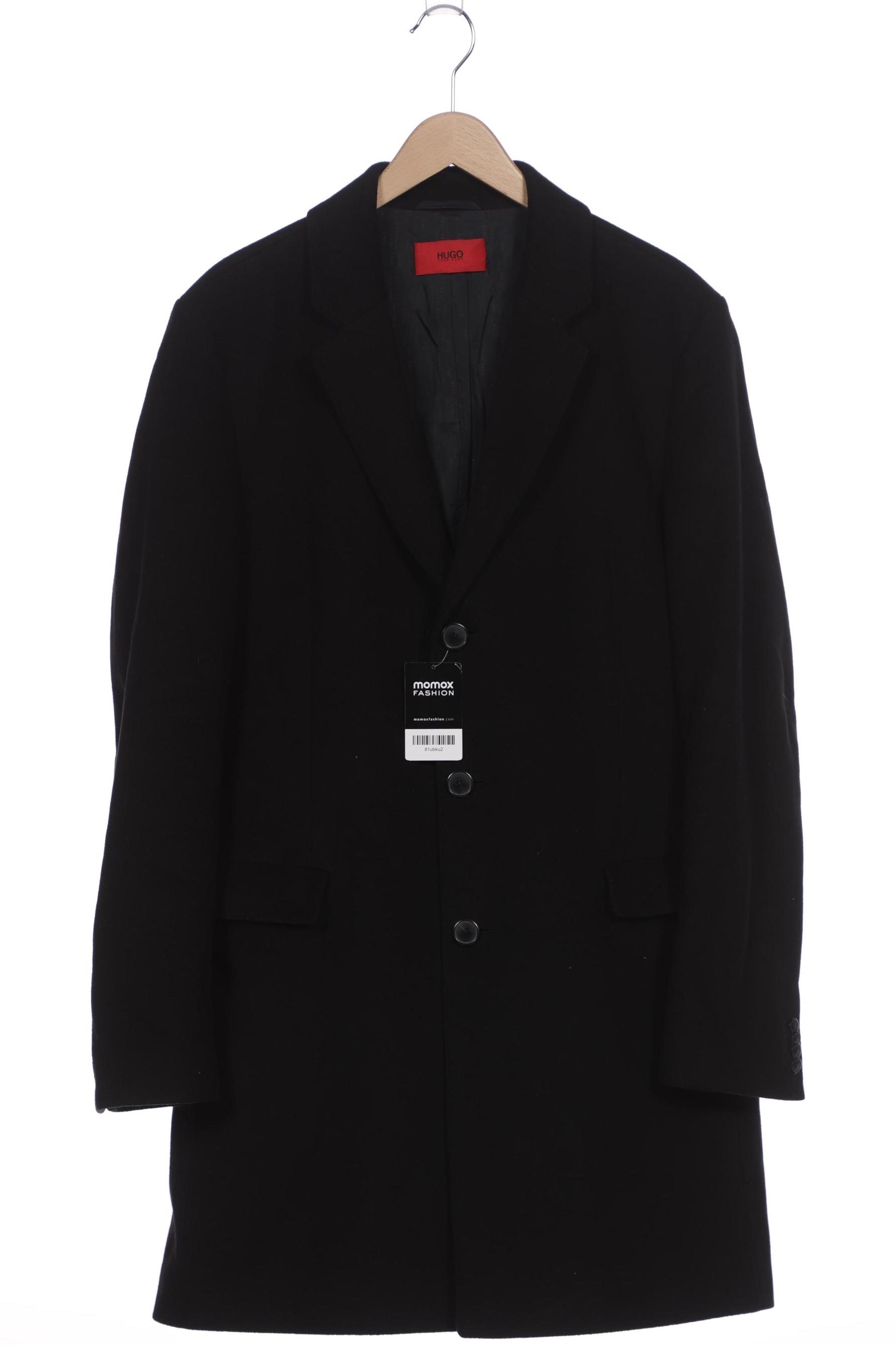 

Hugo by Hugo Boss Herren Mantel, schwarz, Gr. 54
