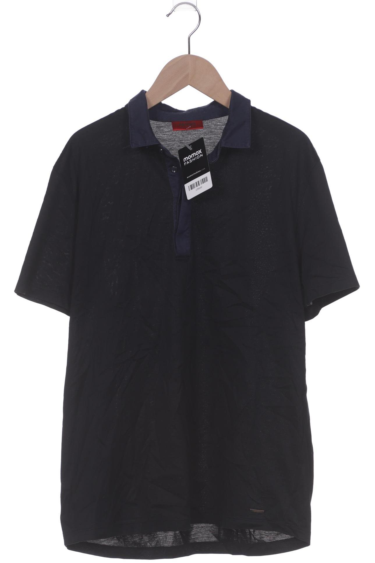 

Hugo by Hugo Boss Herren Poloshirt, schwarz, Gr. 48