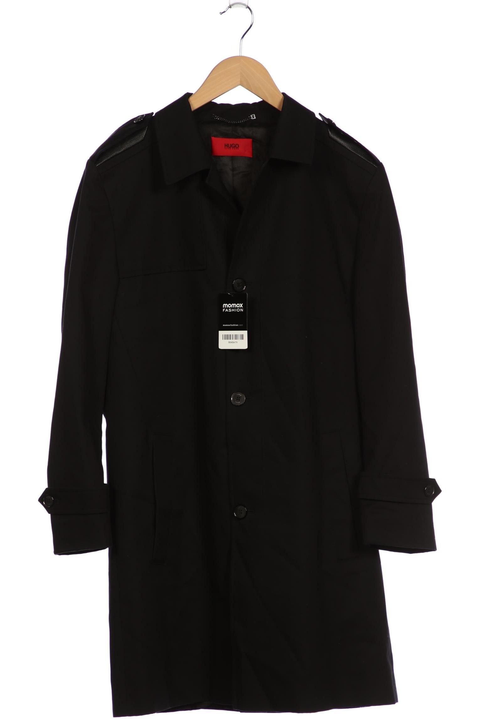 

Hugo by Hugo Boss Herren Mantel, schwarz, Gr. 48