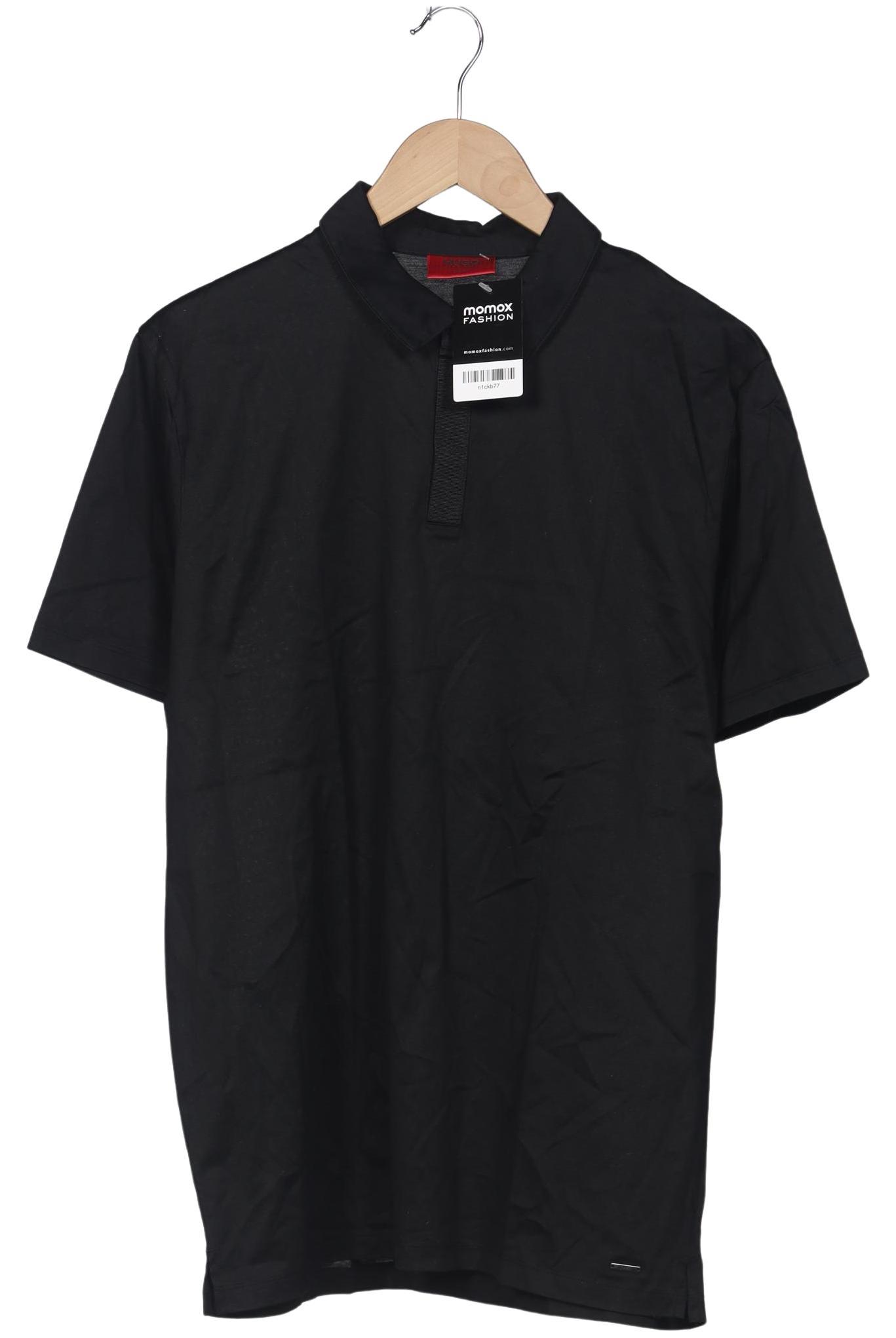 

Hugo by Hugo Boss Herren Poloshirt, schwarz, Gr. 54