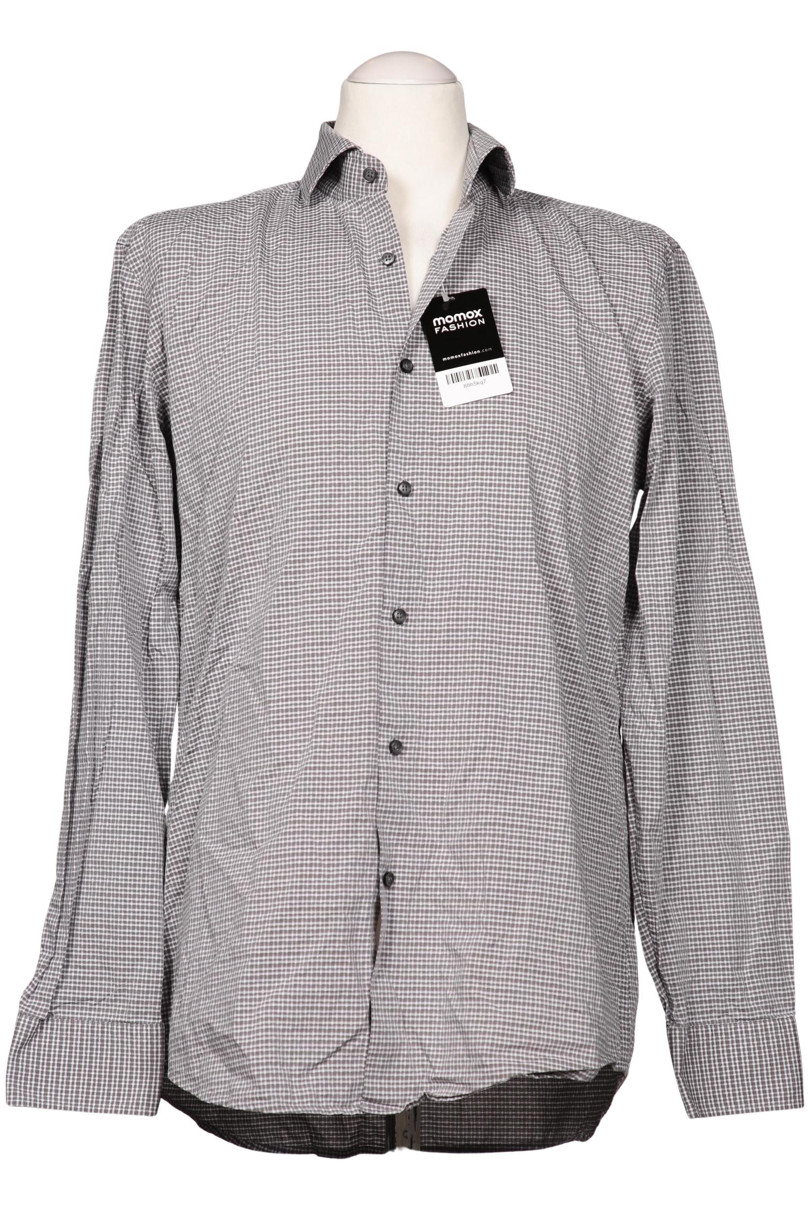 

Hugo by Hugo Boss Herren Hemd, grau, Gr. 52