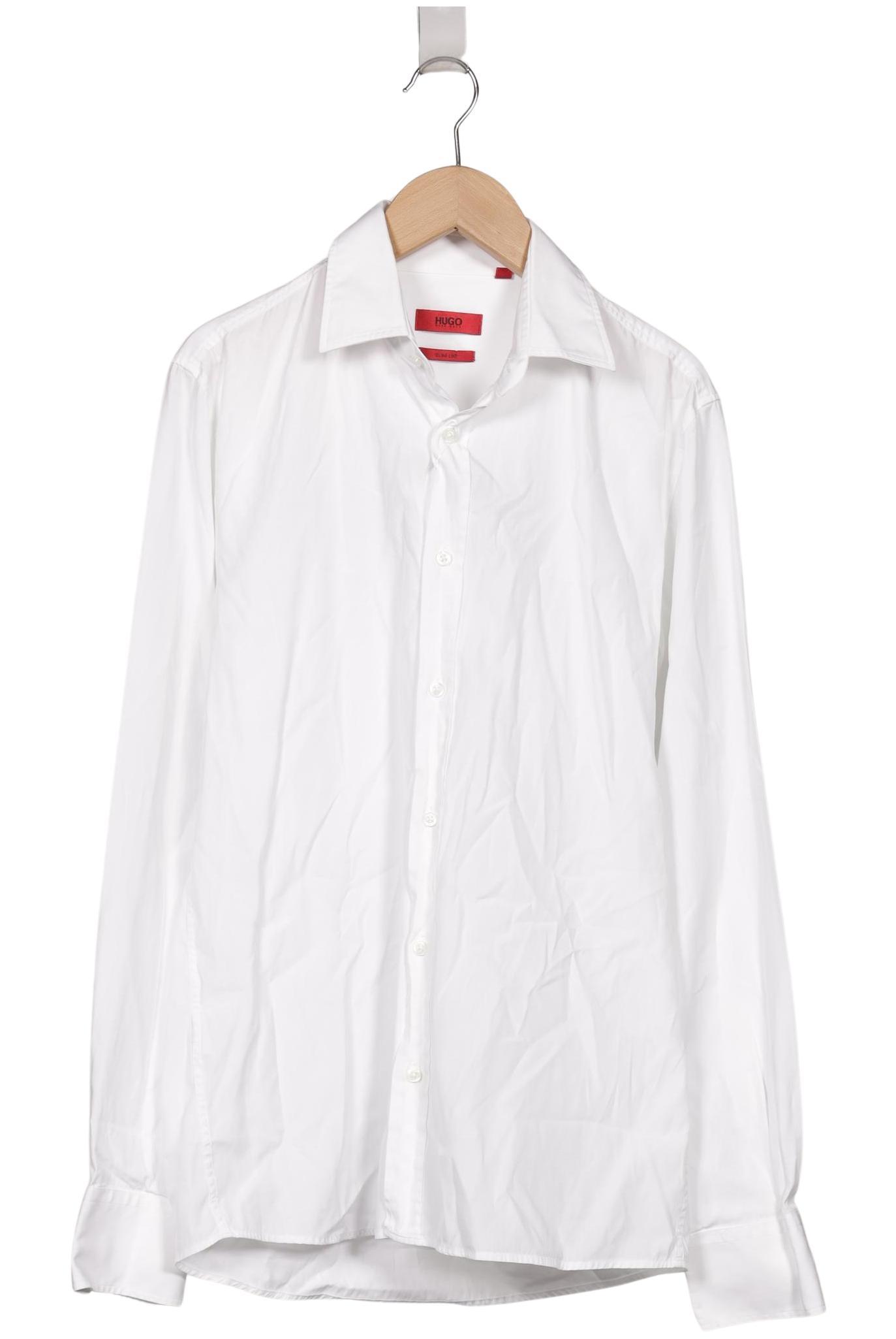 

Hugo by Hugo Boss Herren Hemd, weiß, Gr. 46