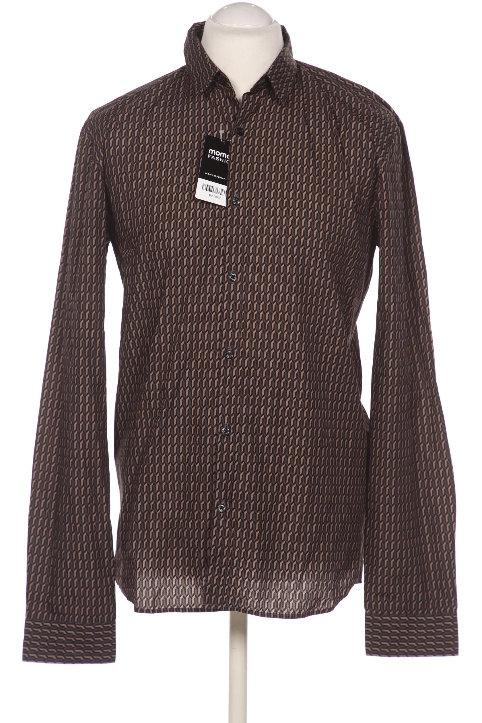 

Hugo by Hugo Boss Herren Hemd, braun, Gr. 52