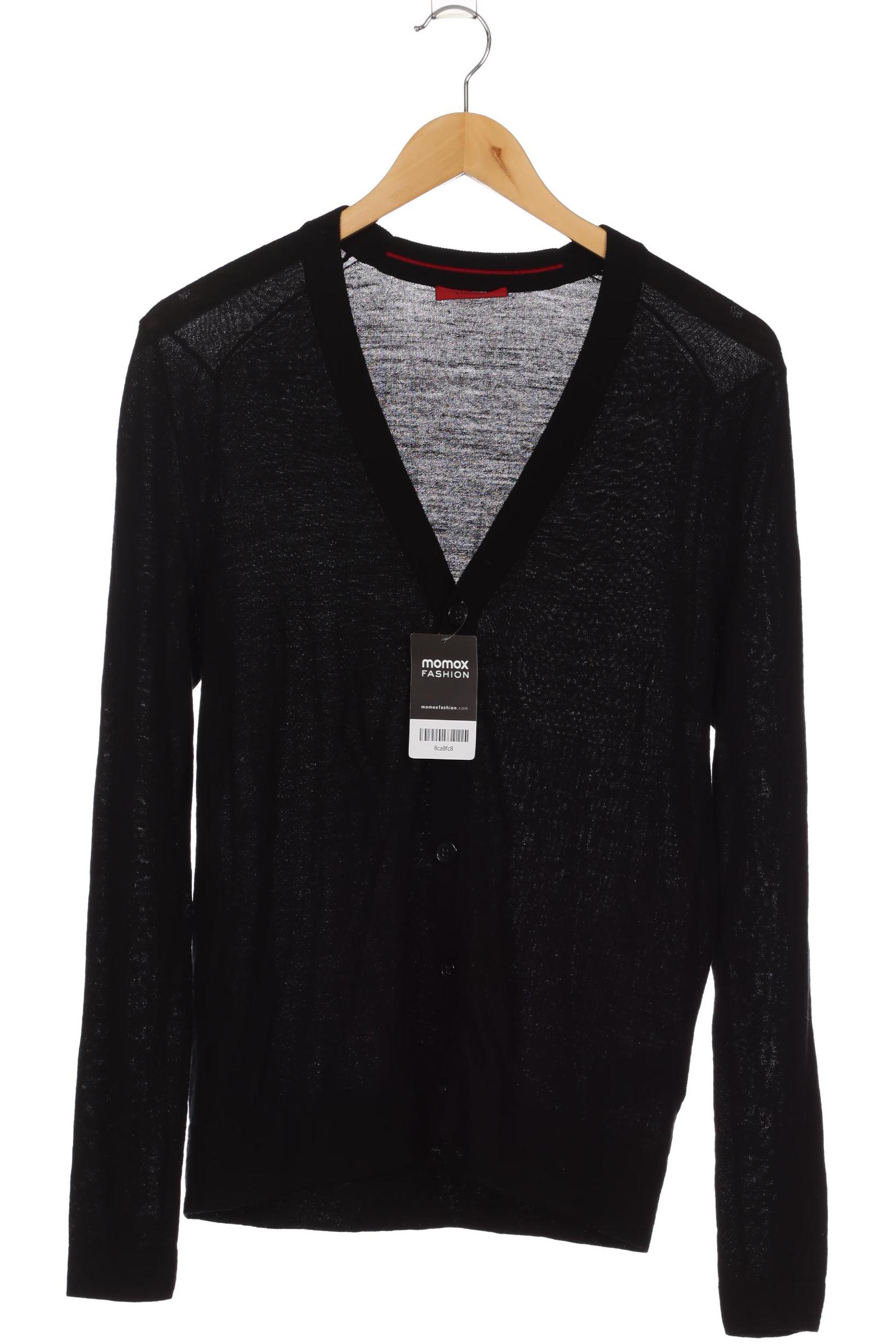 

Hugo by Hugo Boss Herren Strickjacke, schwarz, Gr. 52